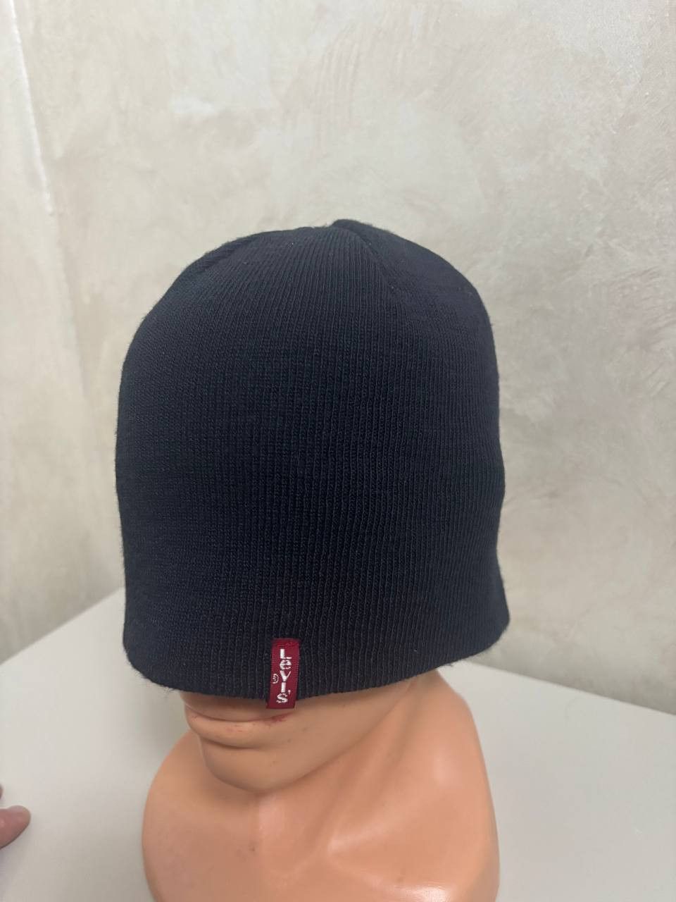Levi's Vintage Italian Levi's knit hat, size L/XL navy blue acrylic Size ONE SIZE - 7 Thumbnail