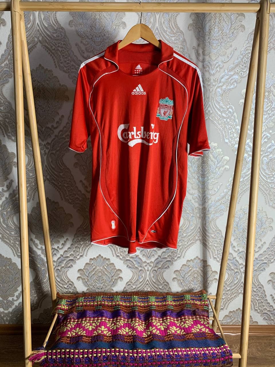 Adidas Vintage Adidas FC Liverpool England Soccer Jersey Retro Size US L / EU 52-54 / 3 - 1 Thumbnail