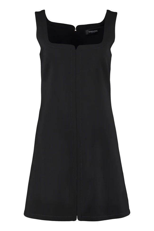 Versace o1y0226 Mini Dress in Black Size M / US 6-8 / IT 42-44 - 1 Thumbnail