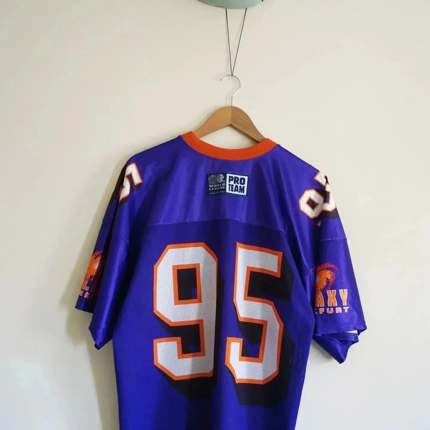 Vintage Frankfurt Galaxy 1995 NFL Football Jersey size XL - Main Image