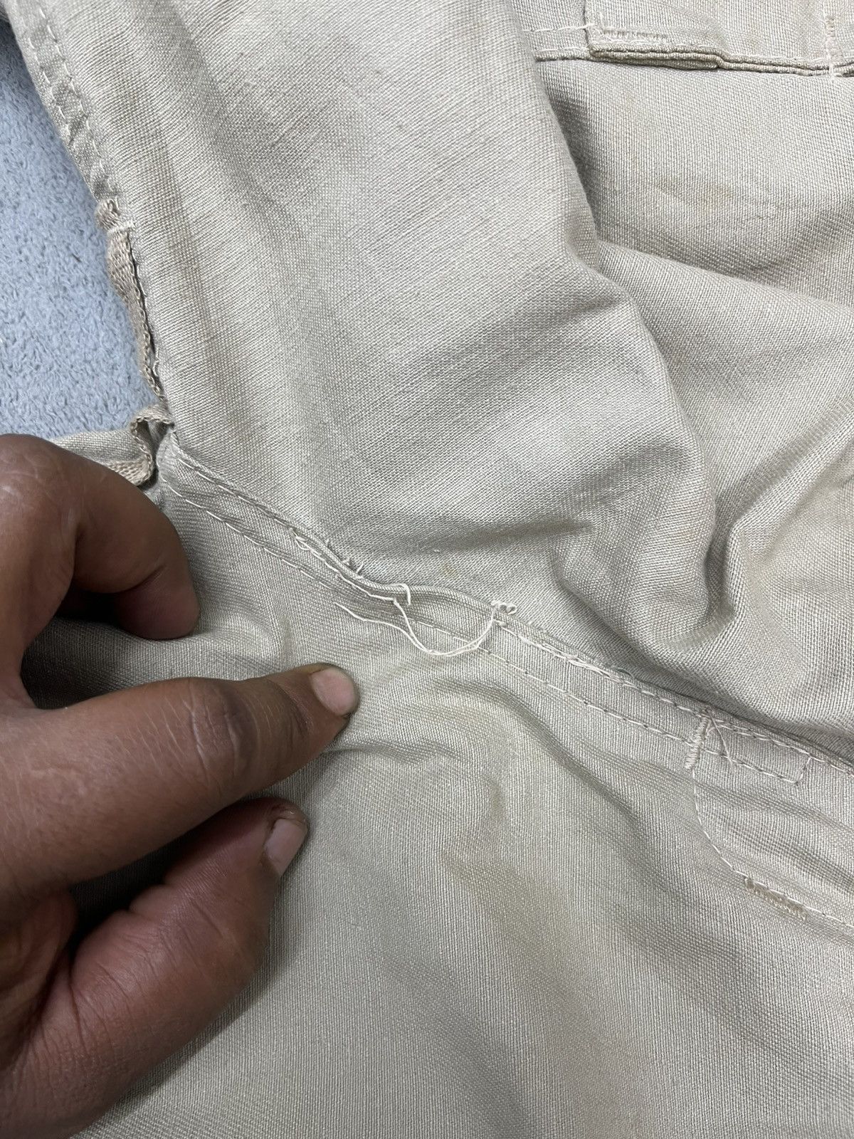 Vintage ARCHIVE💥BALLOON ARMY CARGO TROUSERS Size US 32 / EU 48 - 15 Thumbnail