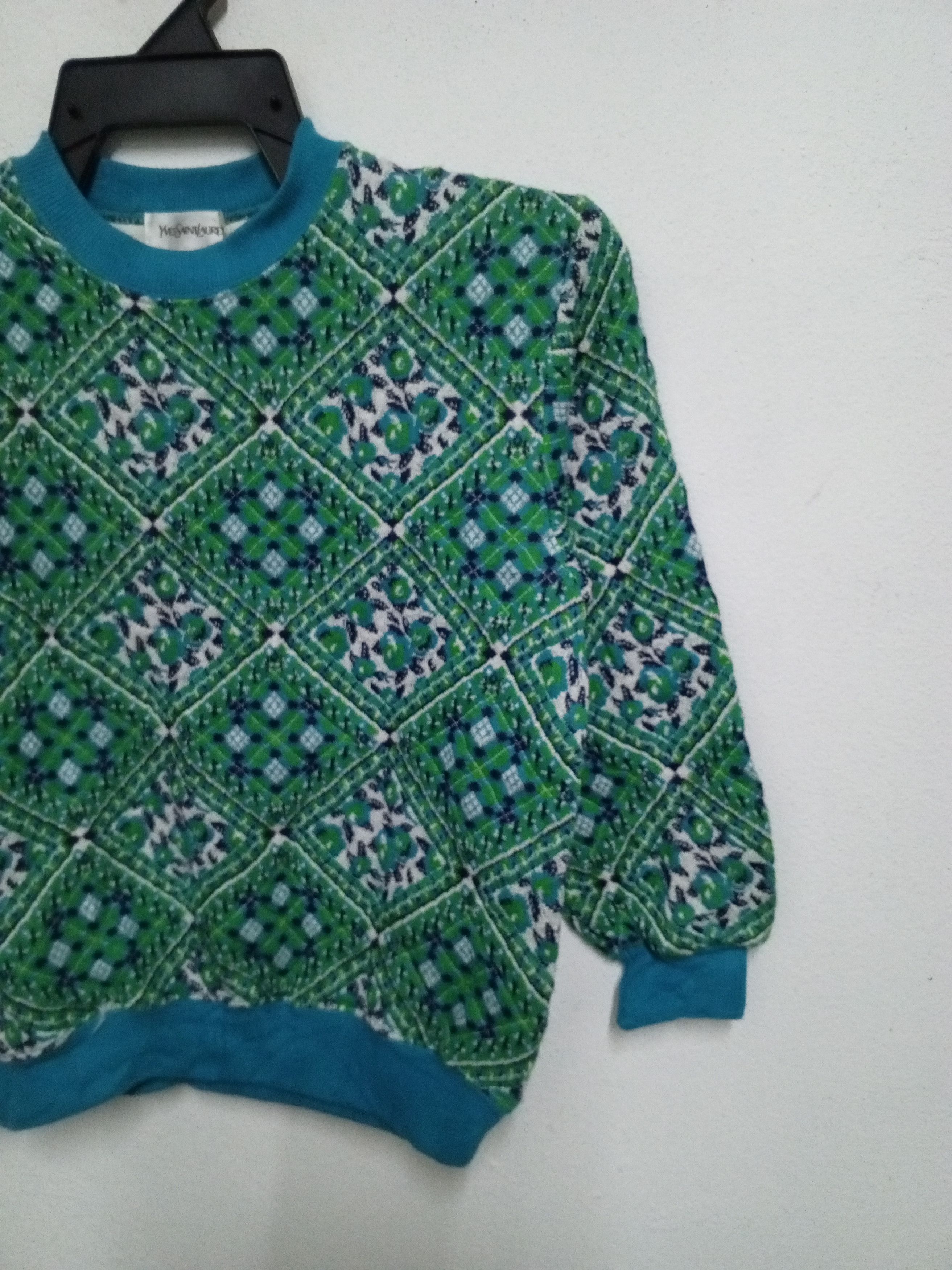 Yves Saint Laurent Rare sweatshirt YSL XXS Size US XS / EU 42 / 0 - 3 Thumbnail