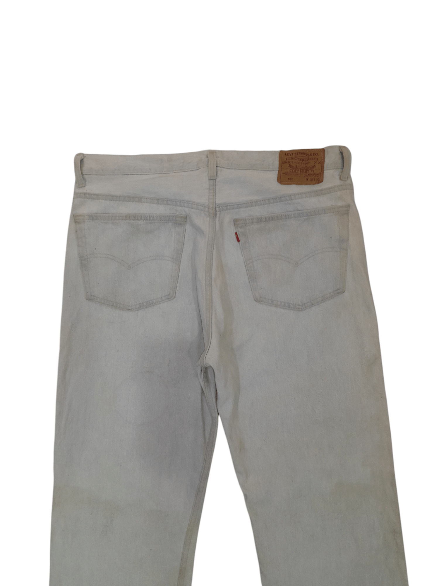 Levi's 90s Levis 501 Denim USA (F477) Waist 36 Size US 36 / EU 52 - 2 Thumbnail