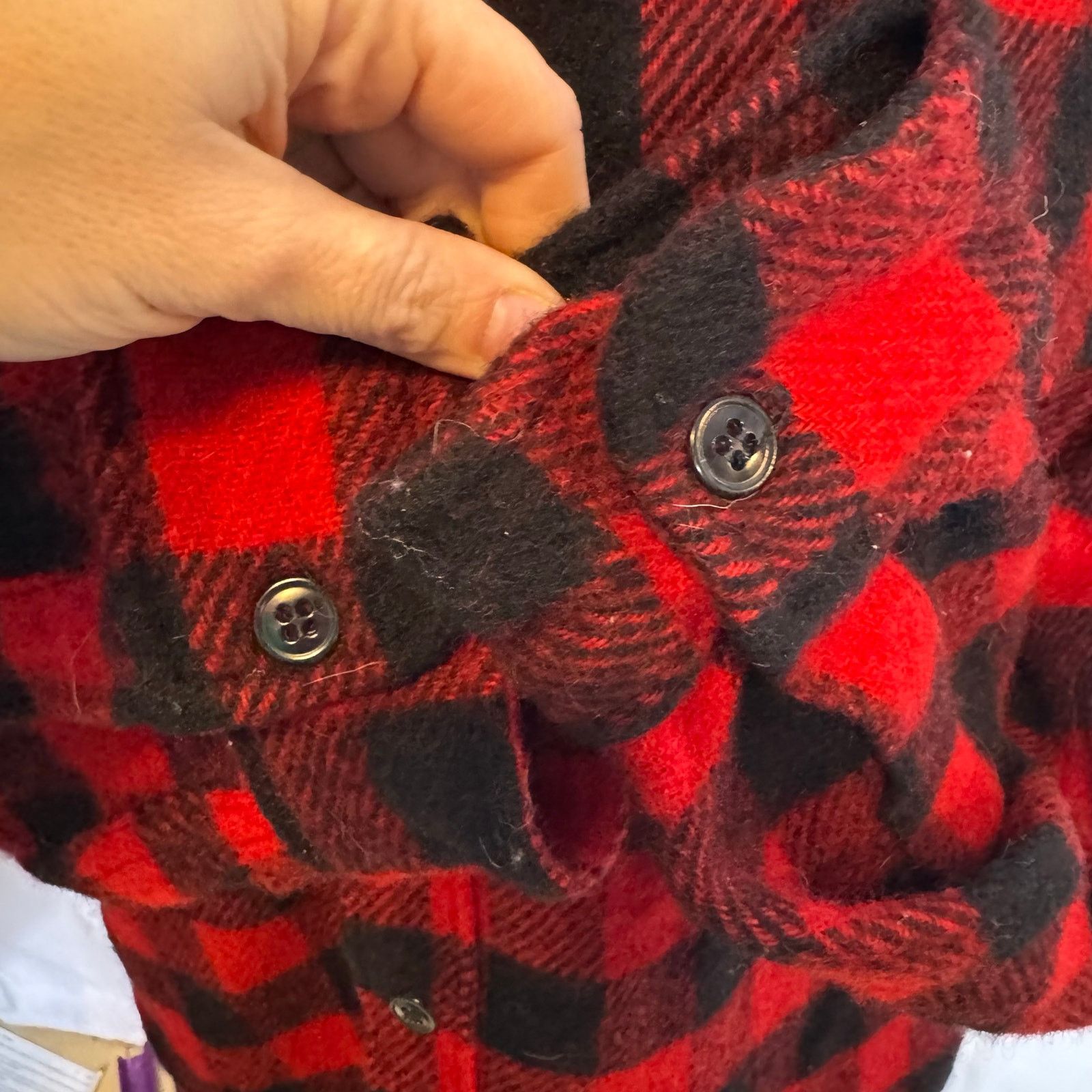 Woolrich Woolen Mills Woolrich Buffalo Plaid Wool Flannel Shirt Jacket USA Large Size US L / EU 52-54 / 3 - 4 Thumbnail