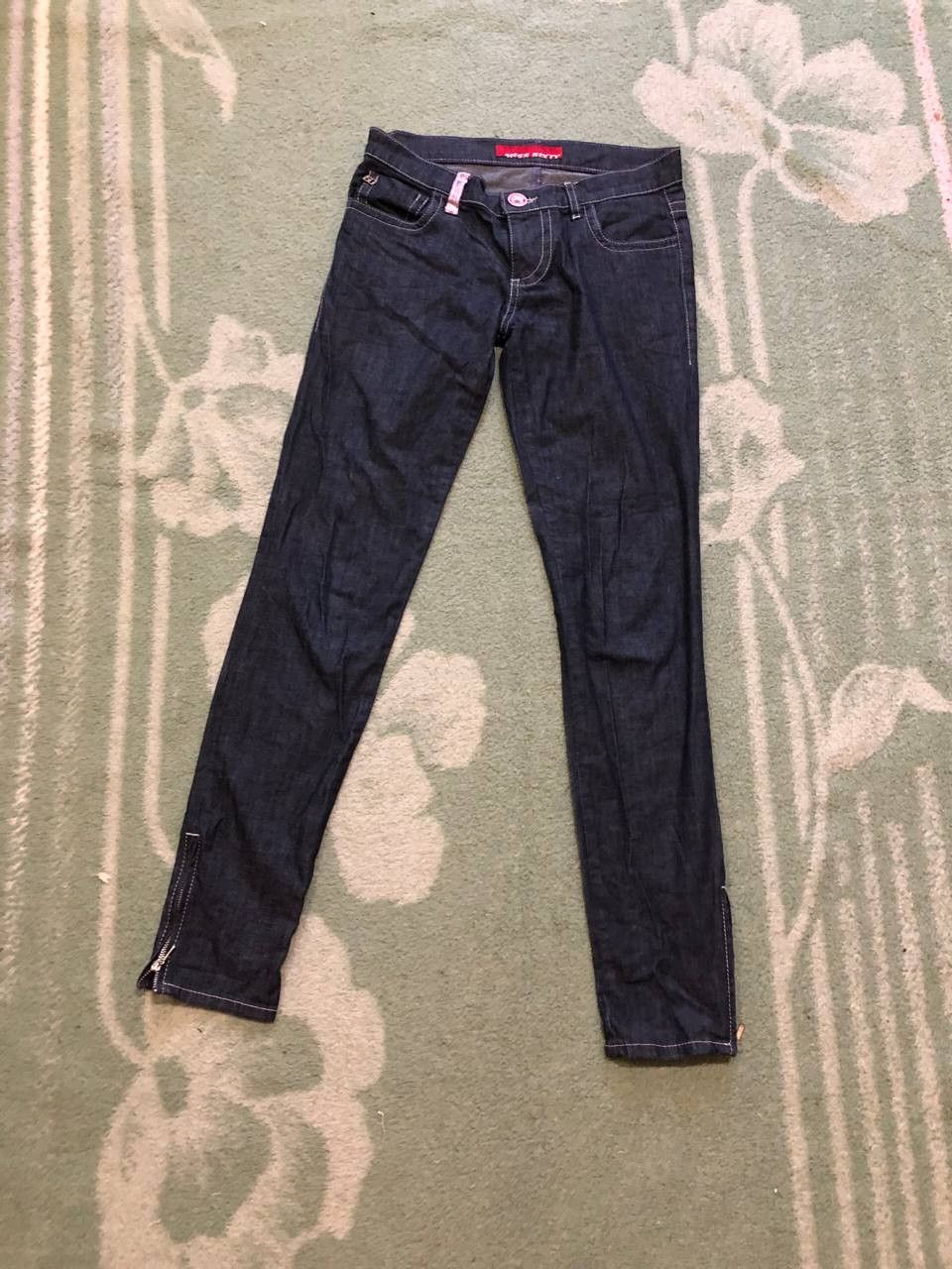 Miss Sixty Miss Sixty jeans KIDS 14 years crazy Y2K vintage Size 26" / US 2 / IT 38 - 19 Thumbnail
