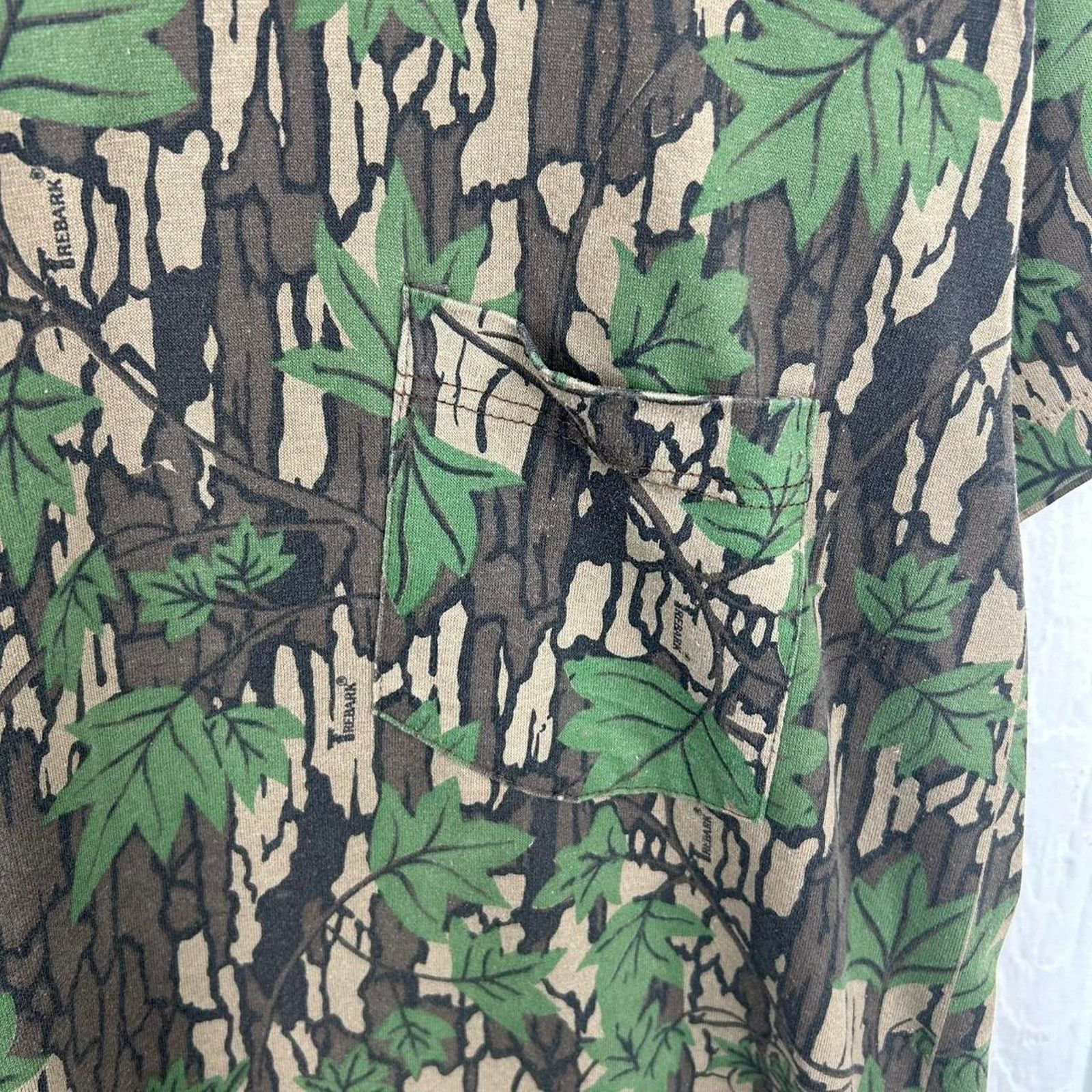 Other Vintage 90’s Duckbay Forest Camo Tee Size Large Size US L / EU 52-54 / 3 - 5 Thumbnail
