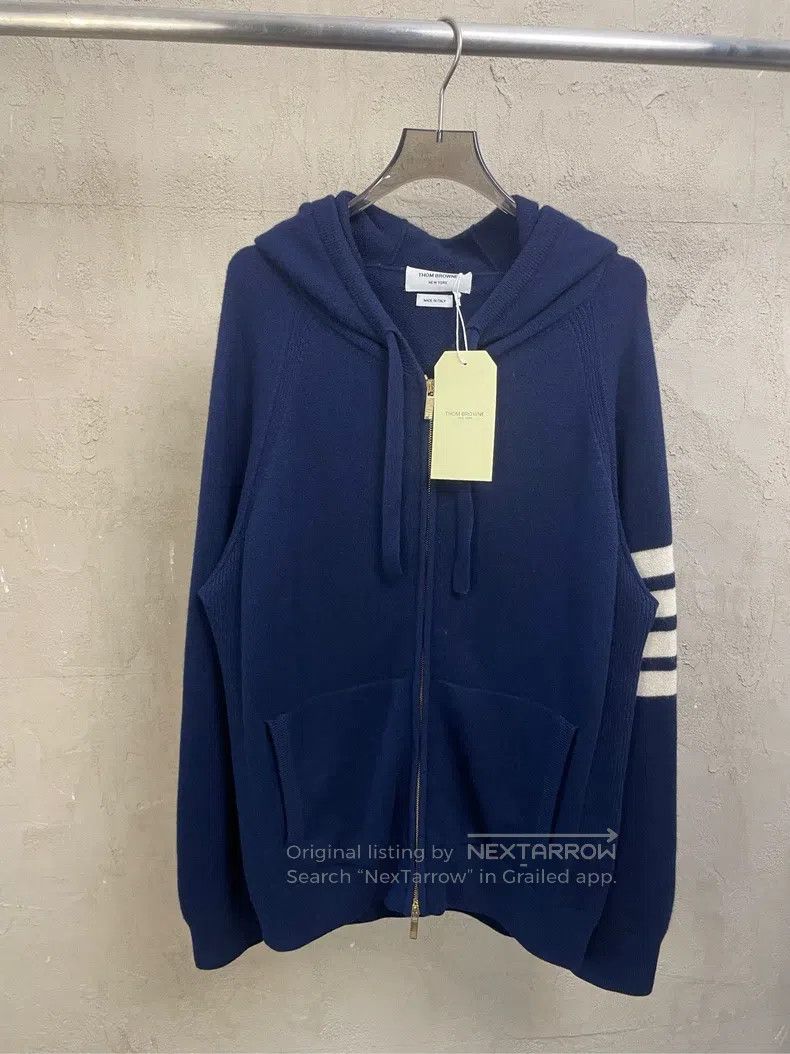 Thom Browne Thom Browne Pure cashmere zipper coat Size US XL / EU 56 / 4 - 1 Thumbnail
