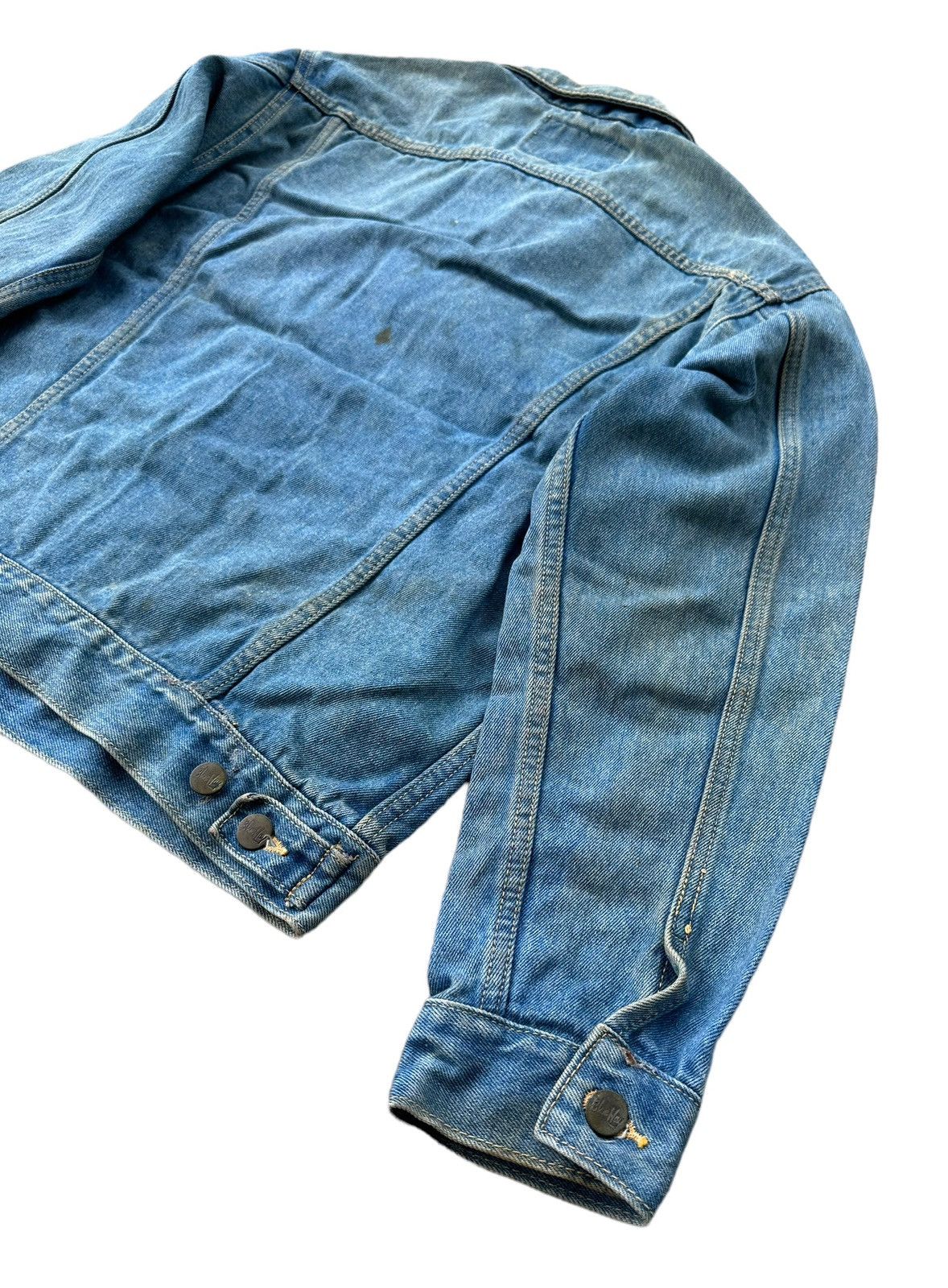 Vintage ‼️Rare‼️ Vintage 70s Blue way trucker blue denim jacket Size US S / EU 44-46 / 1 - 7 Thumbnail