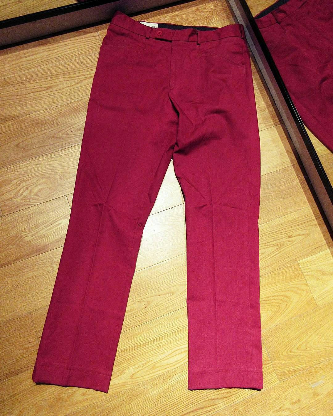 Other UK Jump the Gun Uk Brighton Burgundy Sta prest trouser pants Size US 32 / EU 48 - 1 Thumbnail