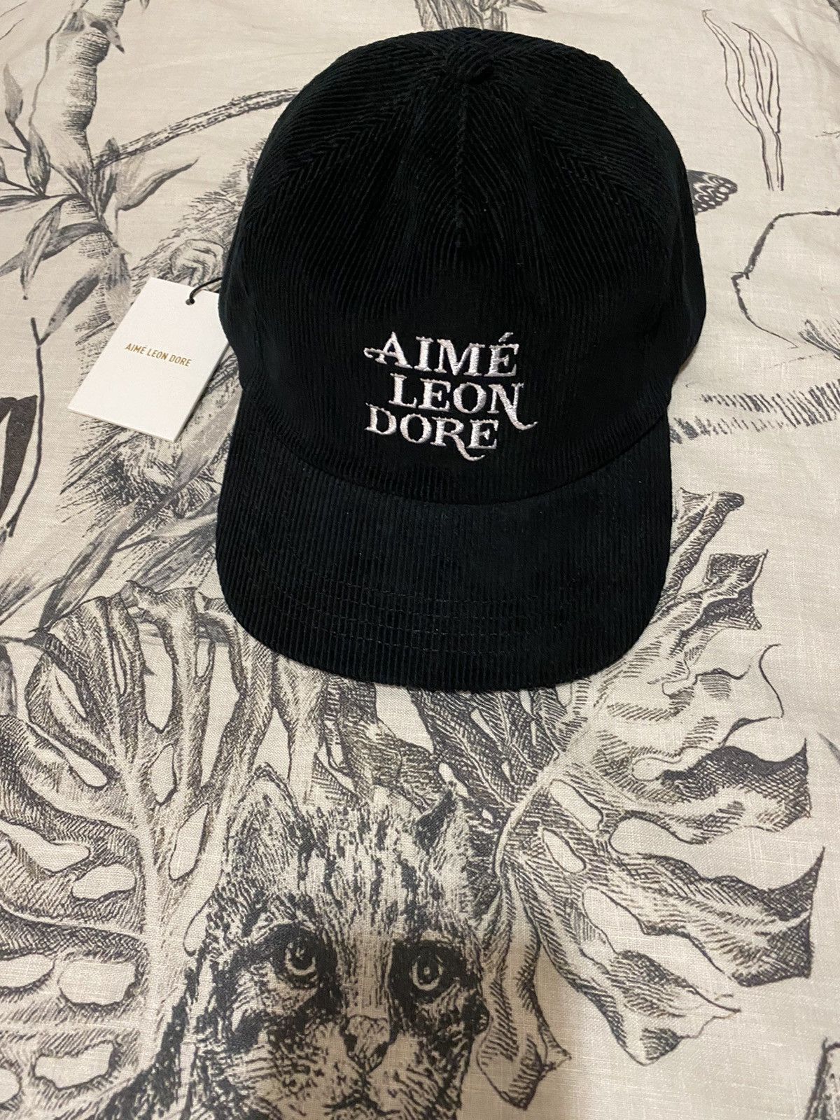 Aime Leon Dore Aime Leon Dore FW20 Corduroy Logo Hat Size ONE SIZE - 3 Thumbnail