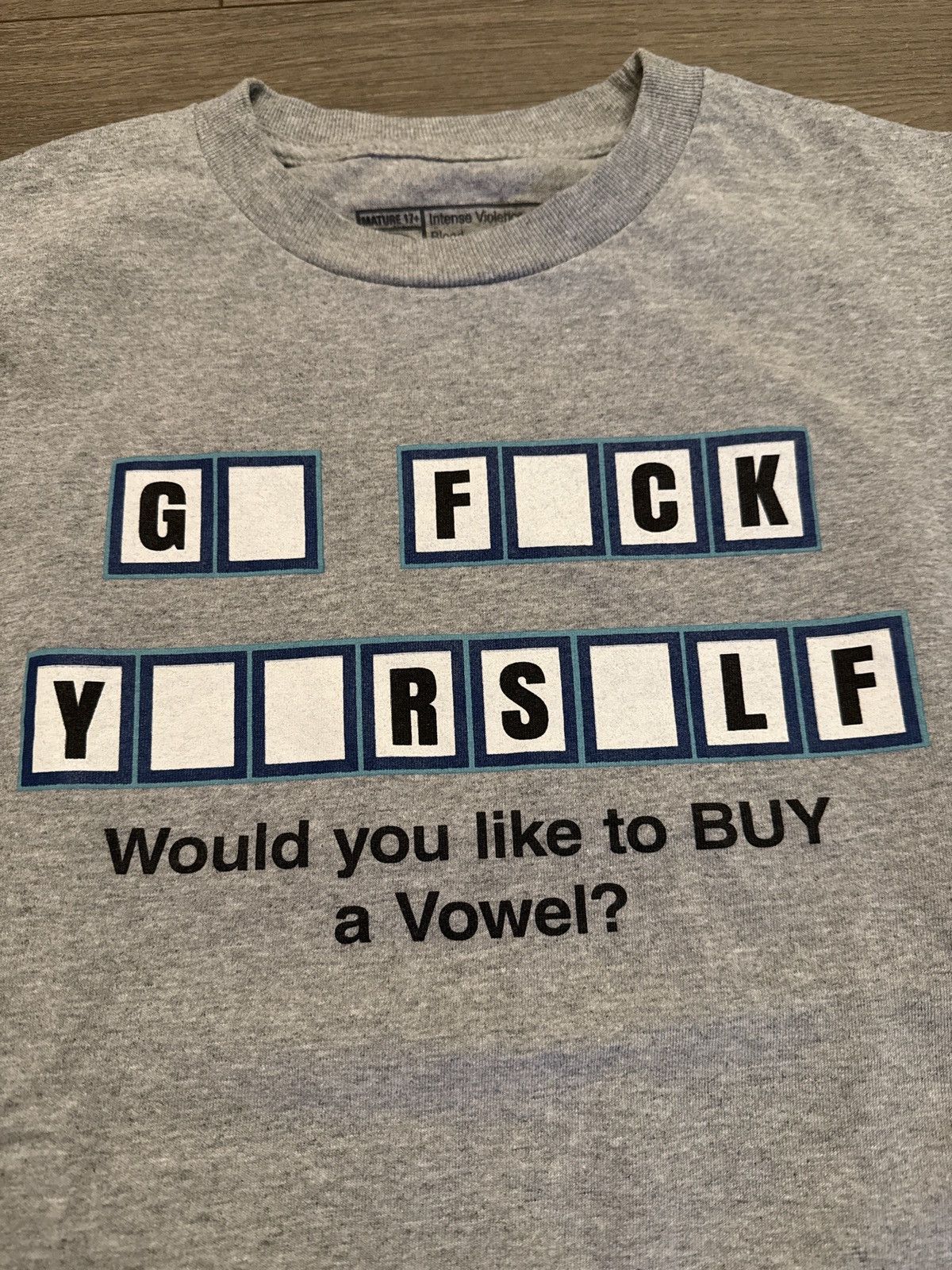 Drought Drought Vowel Tshirt Size US S / EU 44-46 / 1 - 3 Thumbnail
