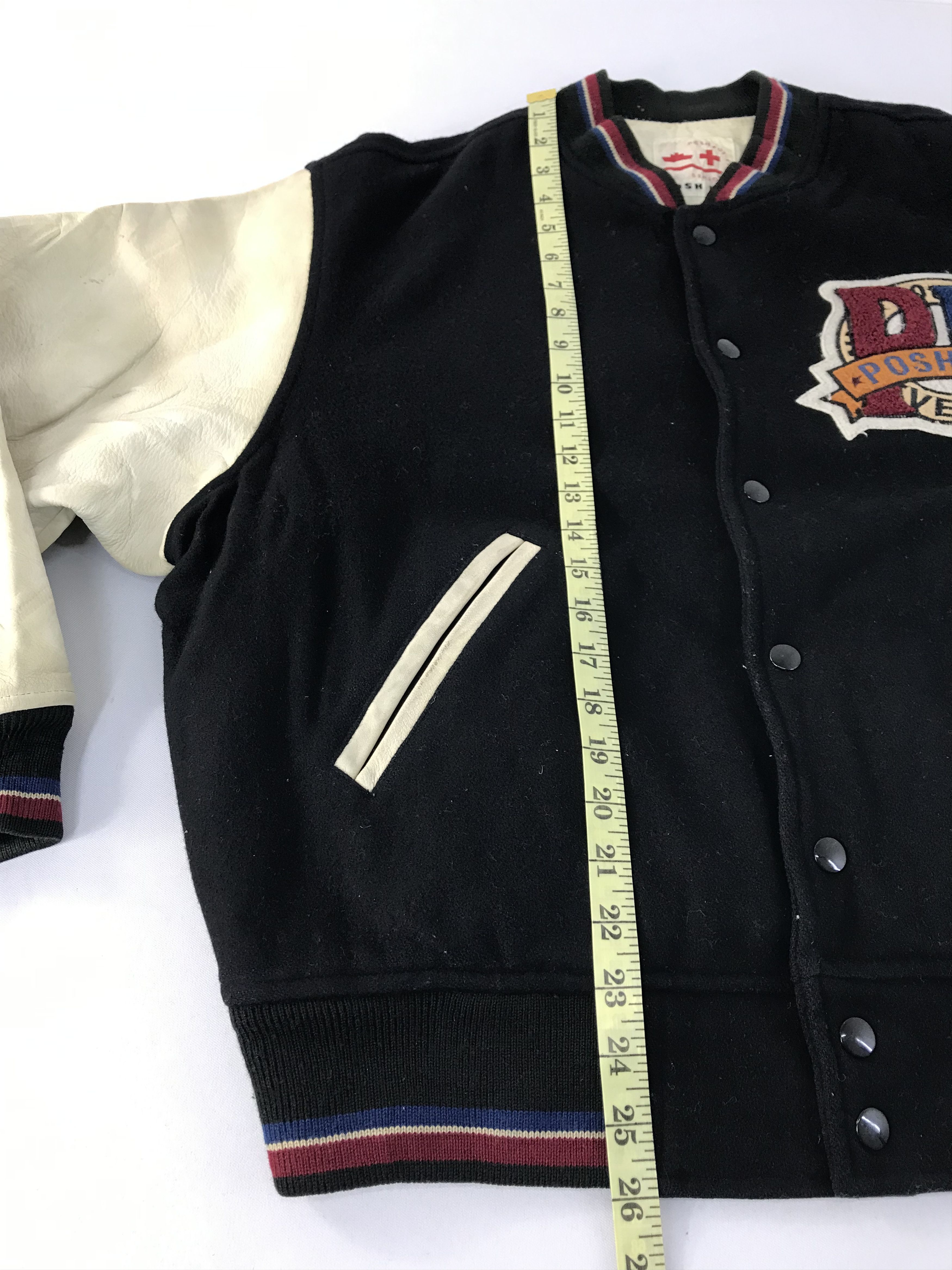 Genuine Leather Posh Boy Champs Varsity Jacket Leather Sleeve Padded Inner Size US M / EU 48-50 / 2 - 12 Thumbnail