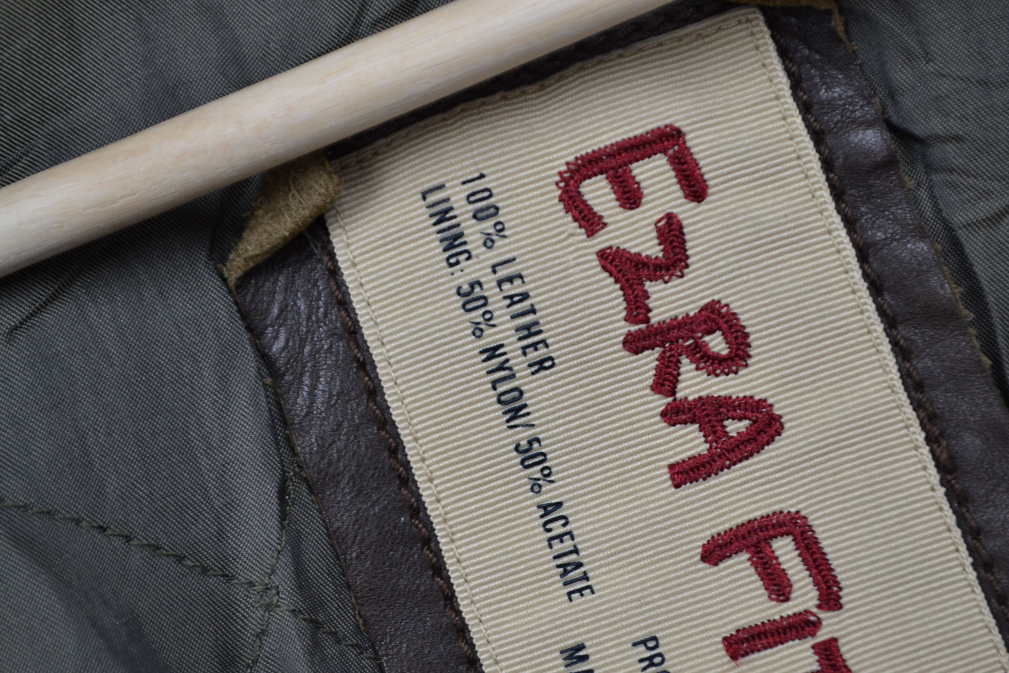 Other Ezra Fitch Cafe Racer Leather Motorcycle Jacket Size L Size US L / EU 52-54 / 3 - 12 Thumbnail