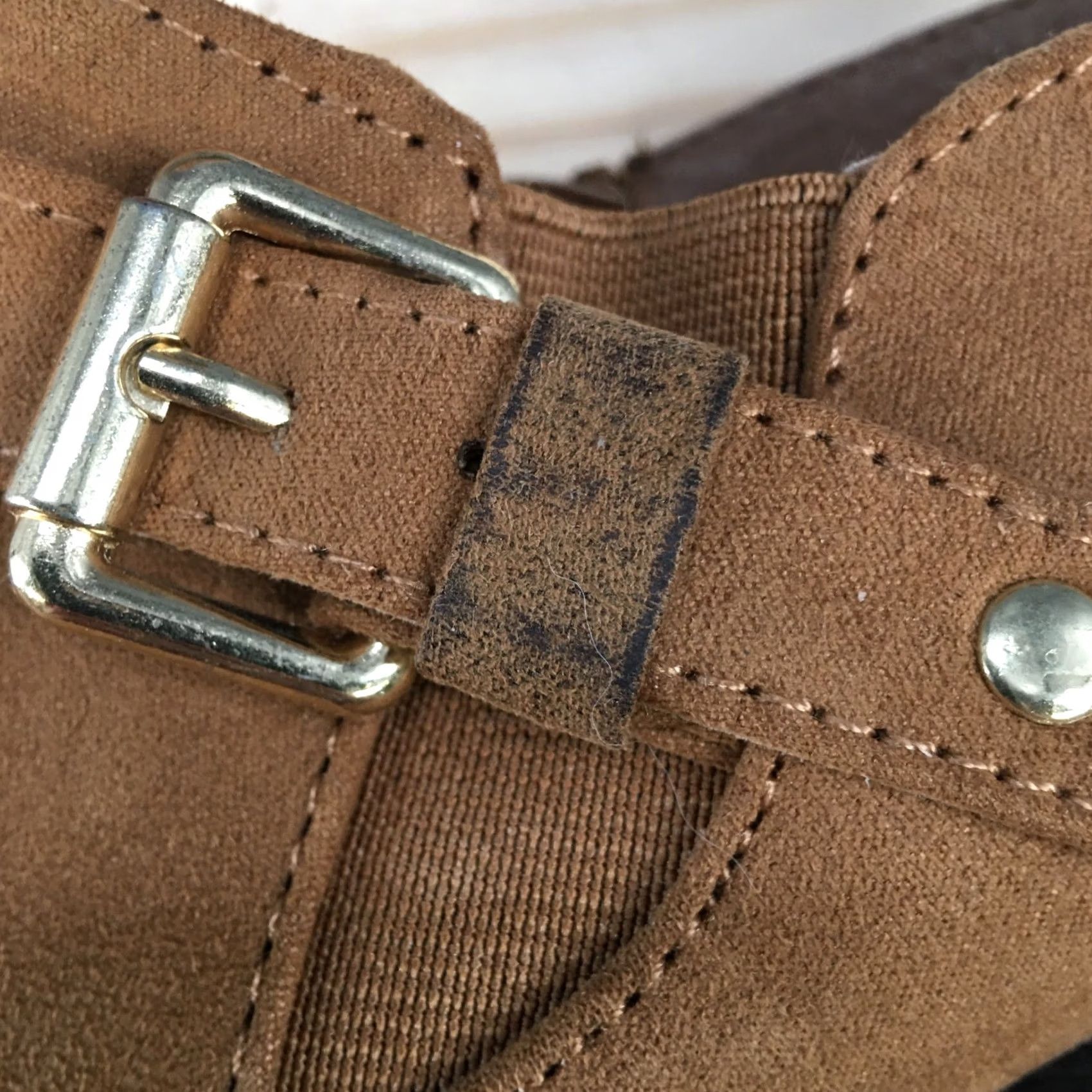 American Eagle Outfitters American Eagle Bootie Womens 7.5 Brown Ankle Heel Casual Fashion Style Shoes Size US 8 / IT 38 - 3 Thumbnail
