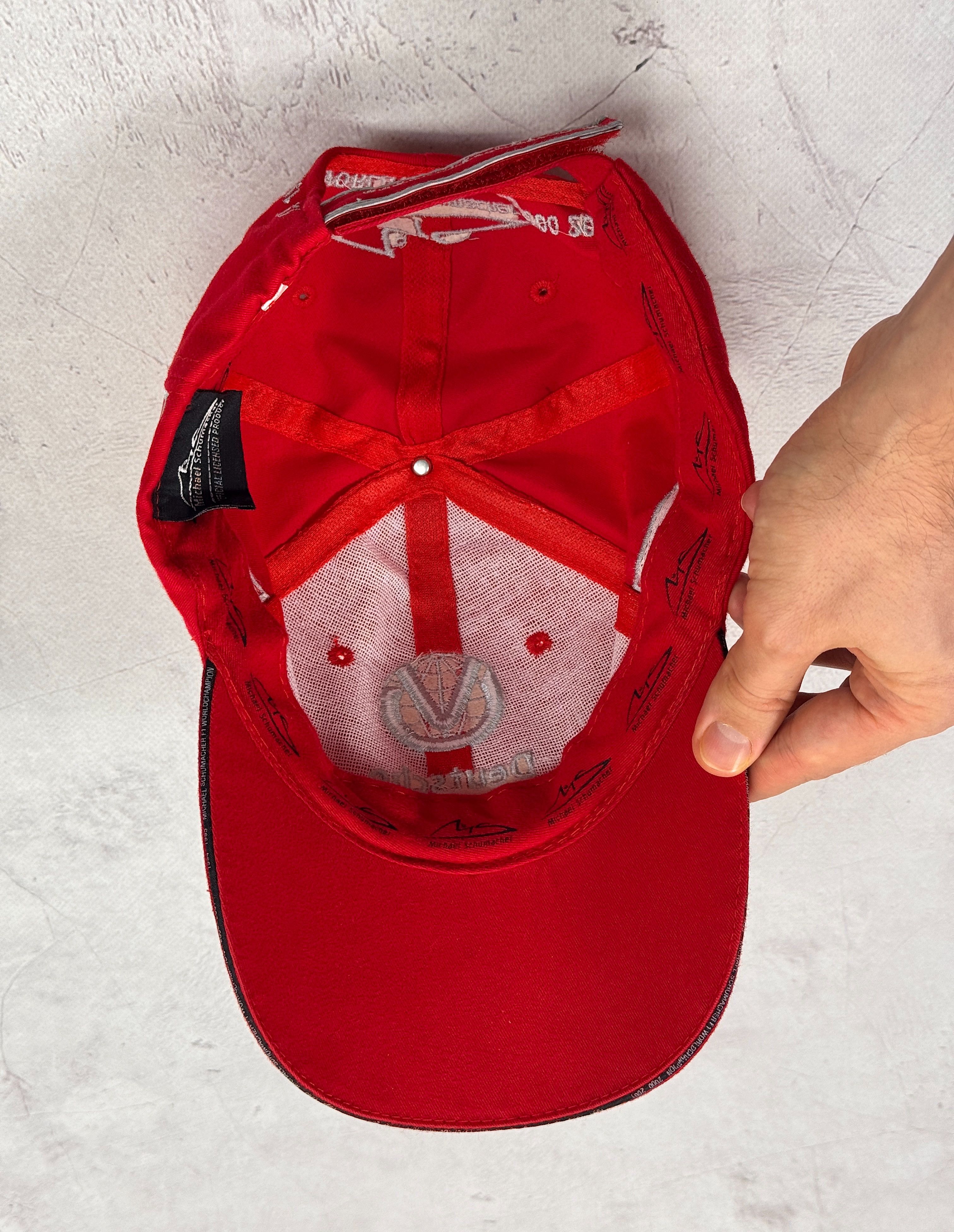 Ferrari Michael Schumacher F1 Ferrari Team Baseball Cap 1994 - 1995 Size ONE SIZE - 6 Thumbnail