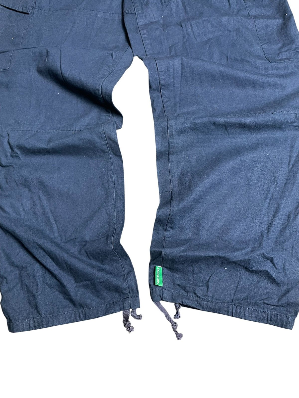 Sessions SESSIONS Ripstop Blue navy cargo pants Size US 32 / EU 48 - 3 Thumbnail
