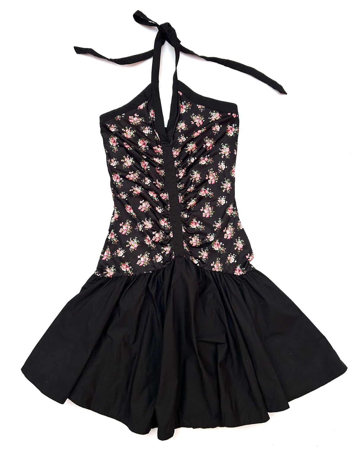 Blumarine Blugirl by Blumarine Skater Halter Babydoll Mini Dress Size M / US 6-8 / IT 42-44 - 3 Thumbnail