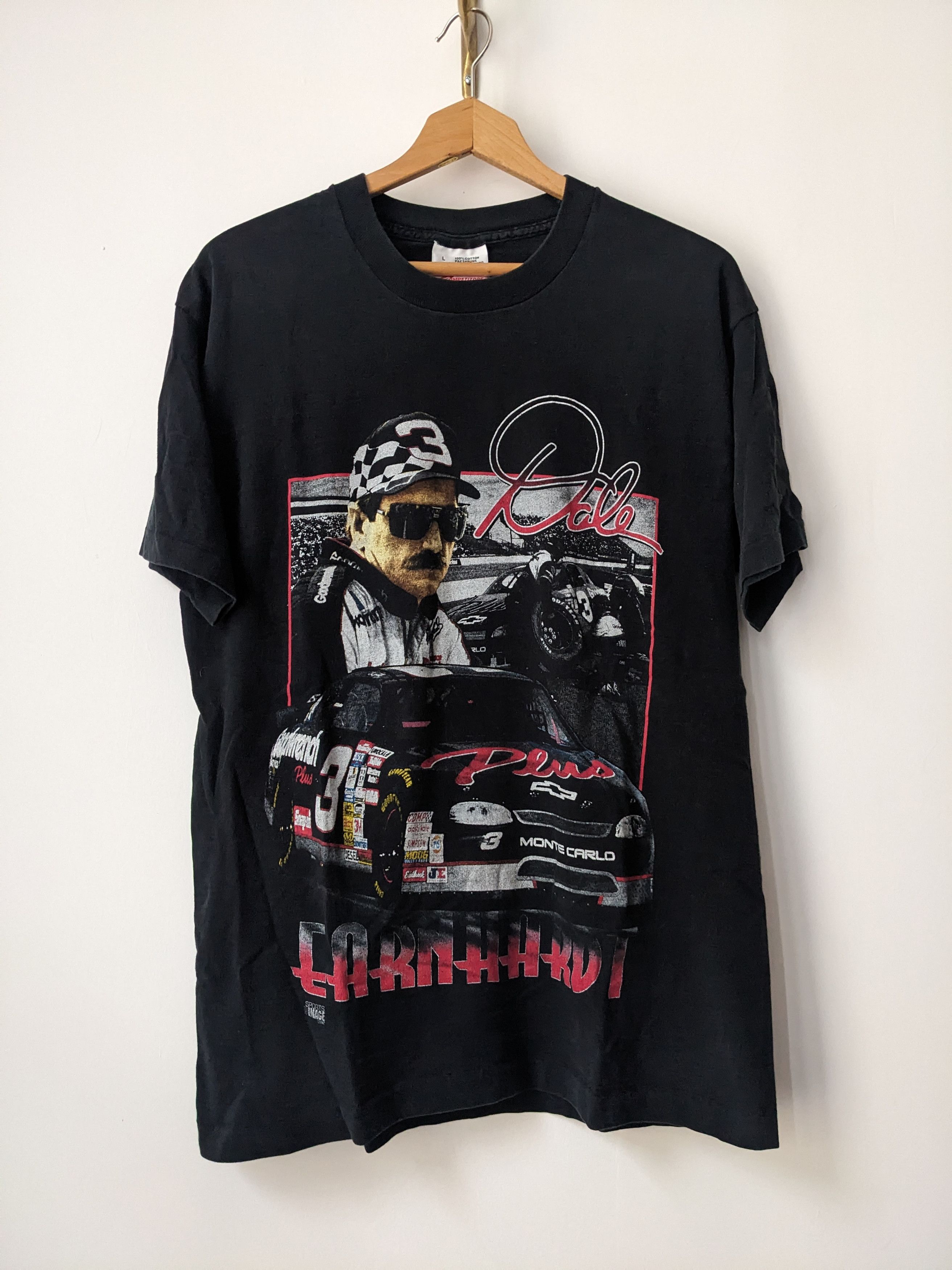 Vintage Vintage Dale Earnhardt Nascar T-shirt Single Stitch L Size US L / EU 52-54 / 3 - 1 Thumbnail