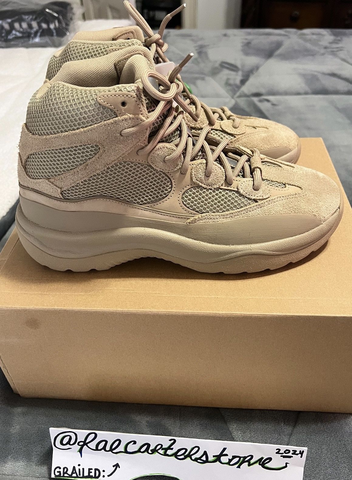 Yeezy boots grailed sales