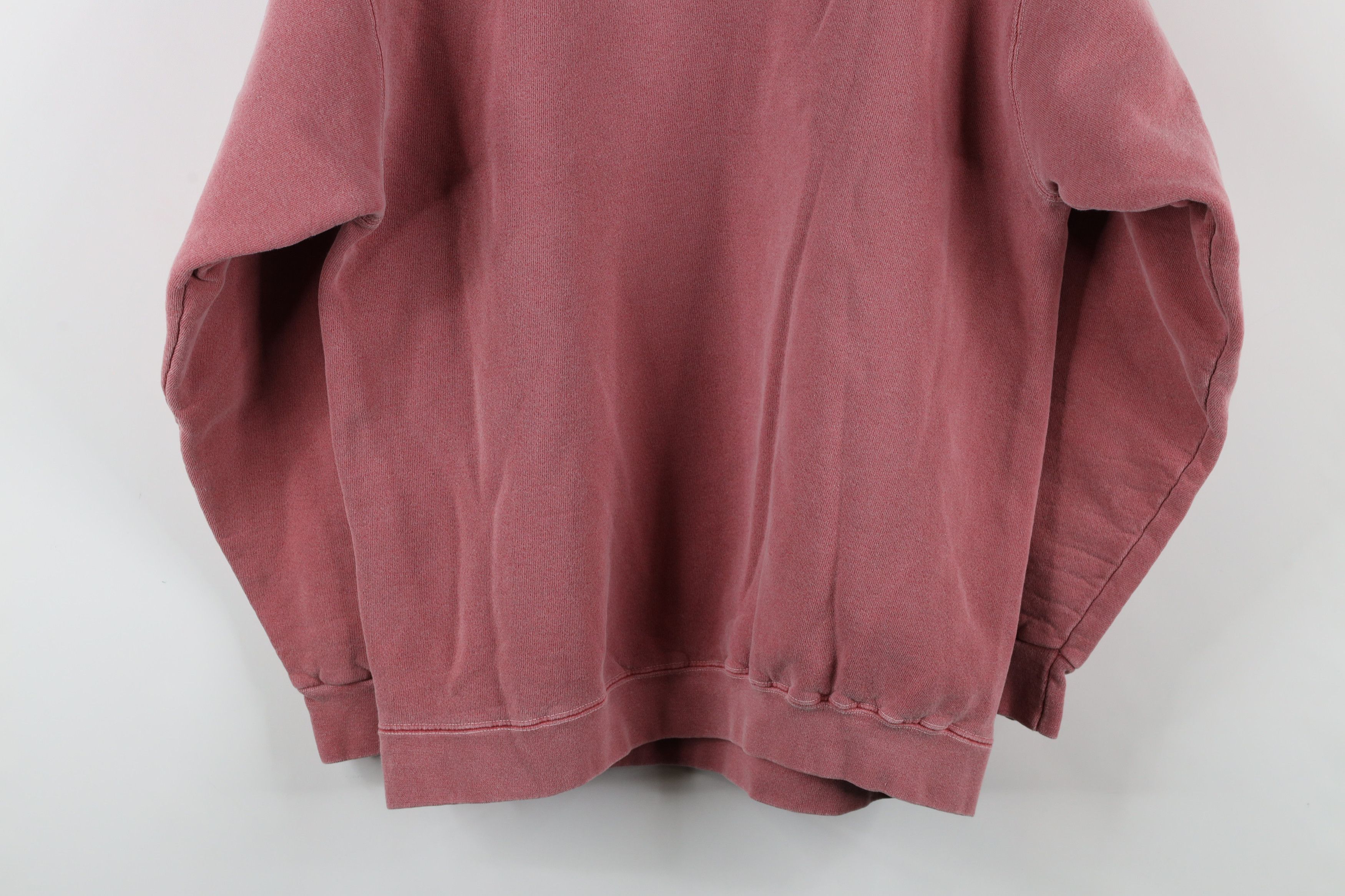 Vintage Vintage 90s Stonewash Ridge Mountains Sweatshirt Red USA Size US M / EU 48-50 / 2 - 9 Thumbnail
