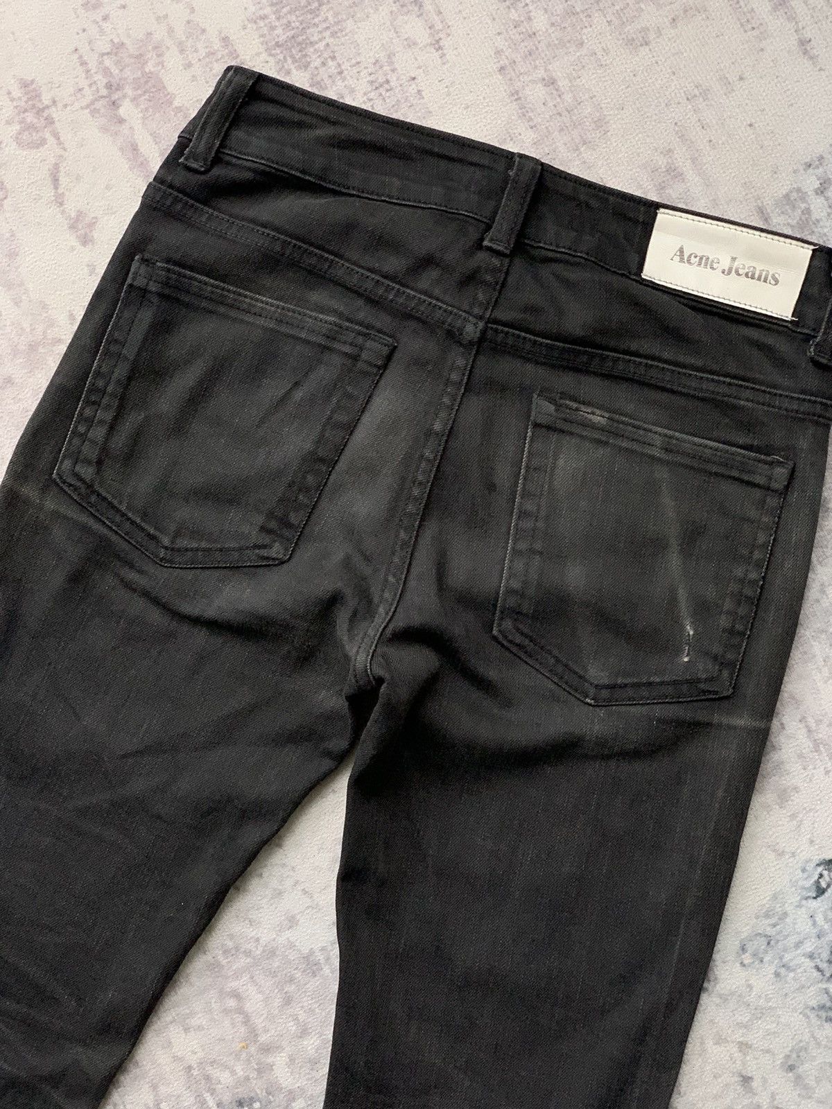 Acne Studios Women’s Acne Black Jeans Size 26" / US 2 / IT 38 - 4 Thumbnail