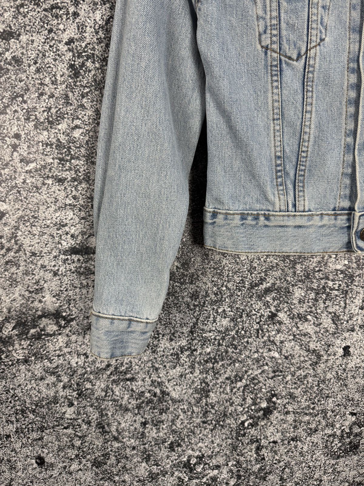 Levi's Vintage Levis Denim Jean Jacket For Girls 90s Retro Size XS Size XXS / US 00 / IT 34 - 4 Thumbnail