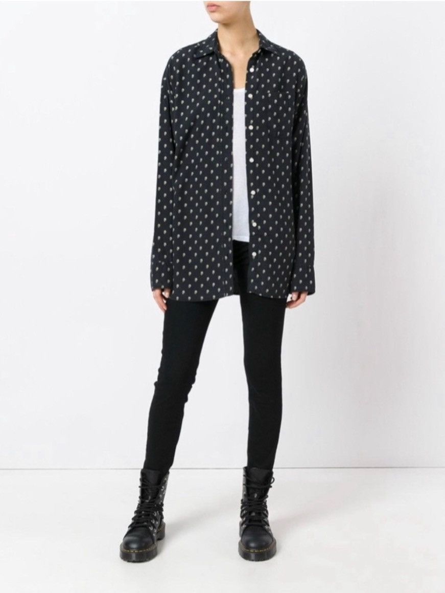 R13 Skulls shirt. Xs Size XS / US 0-2 / IT 36-38 - 1 Thumbnail