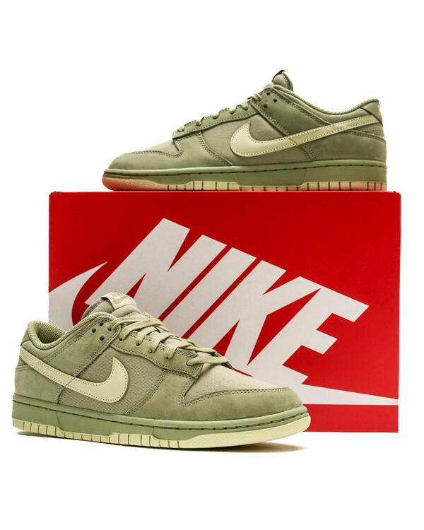Nike Nike Dunk Low PRM Oil Green Size US 9 / EU 42 - 2 Thumbnail