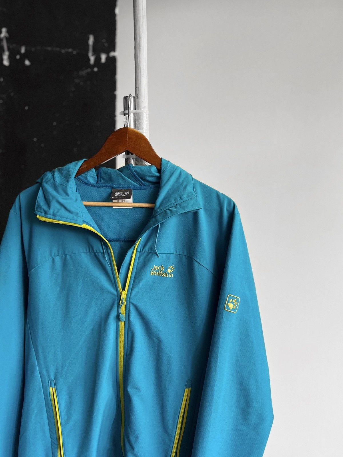 Jack Wolfskin Jack Wolfskin Blue Long Sleeve Full Zip Jacket Flex Shield Size US M / EU 48-50 / 2 - 2 Thumbnail
