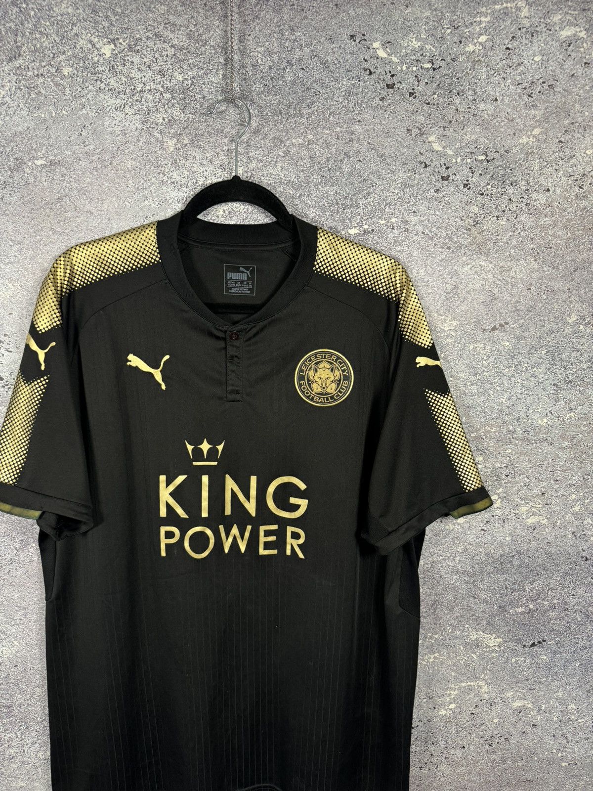 Puma × Vintage Vintage Leicester City 2017/18 Away Puma Soccer Jersey 2XL Size US XXL / EU 58 / 5 - 2 Thumbnail