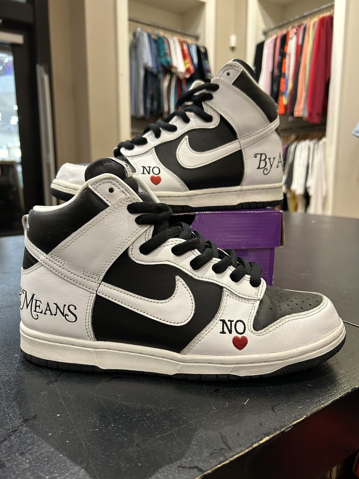 Nike SB Dunk High Supreme By Any Means