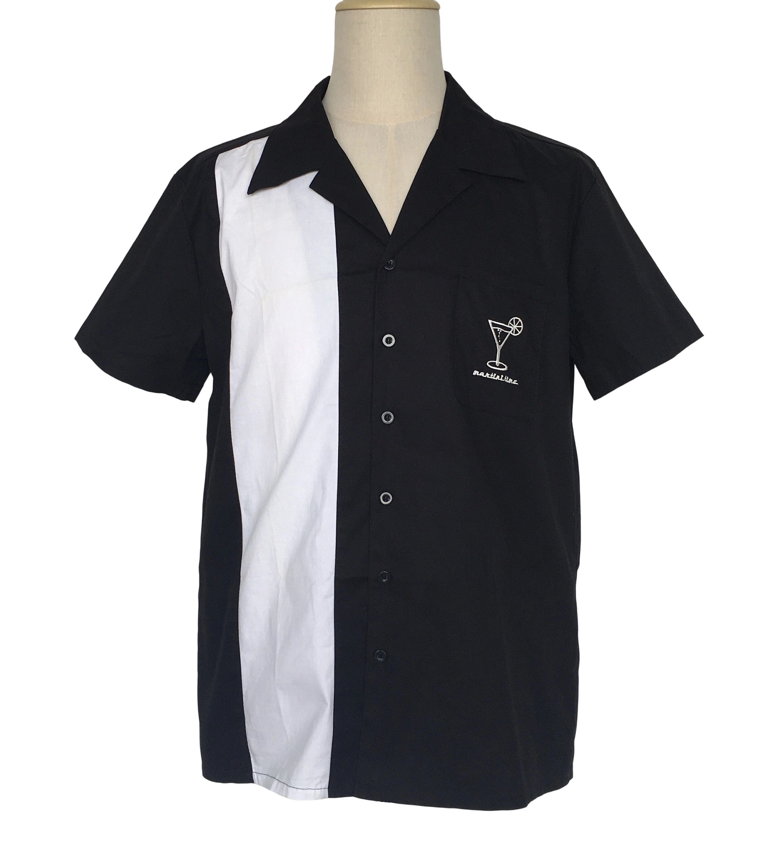 Other Black Embroidery Retro Shirts Short Sleeves-martini Size US XXL / EU 58 / 5 - 1 Thumbnail