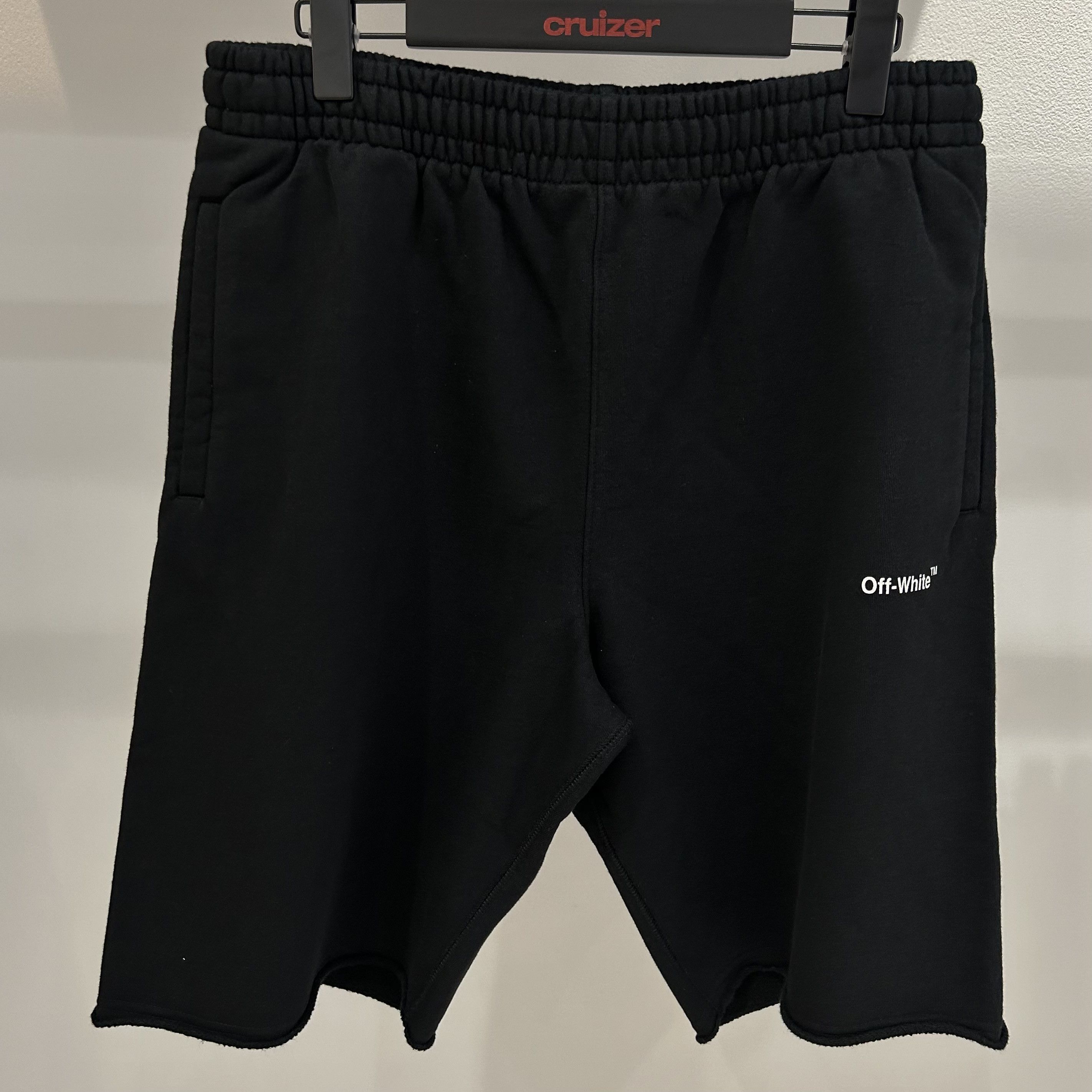 Off-White OFF-WHITE Chain Arrow Shorts Size US 34 / EU 50 - 1 Thumbnail