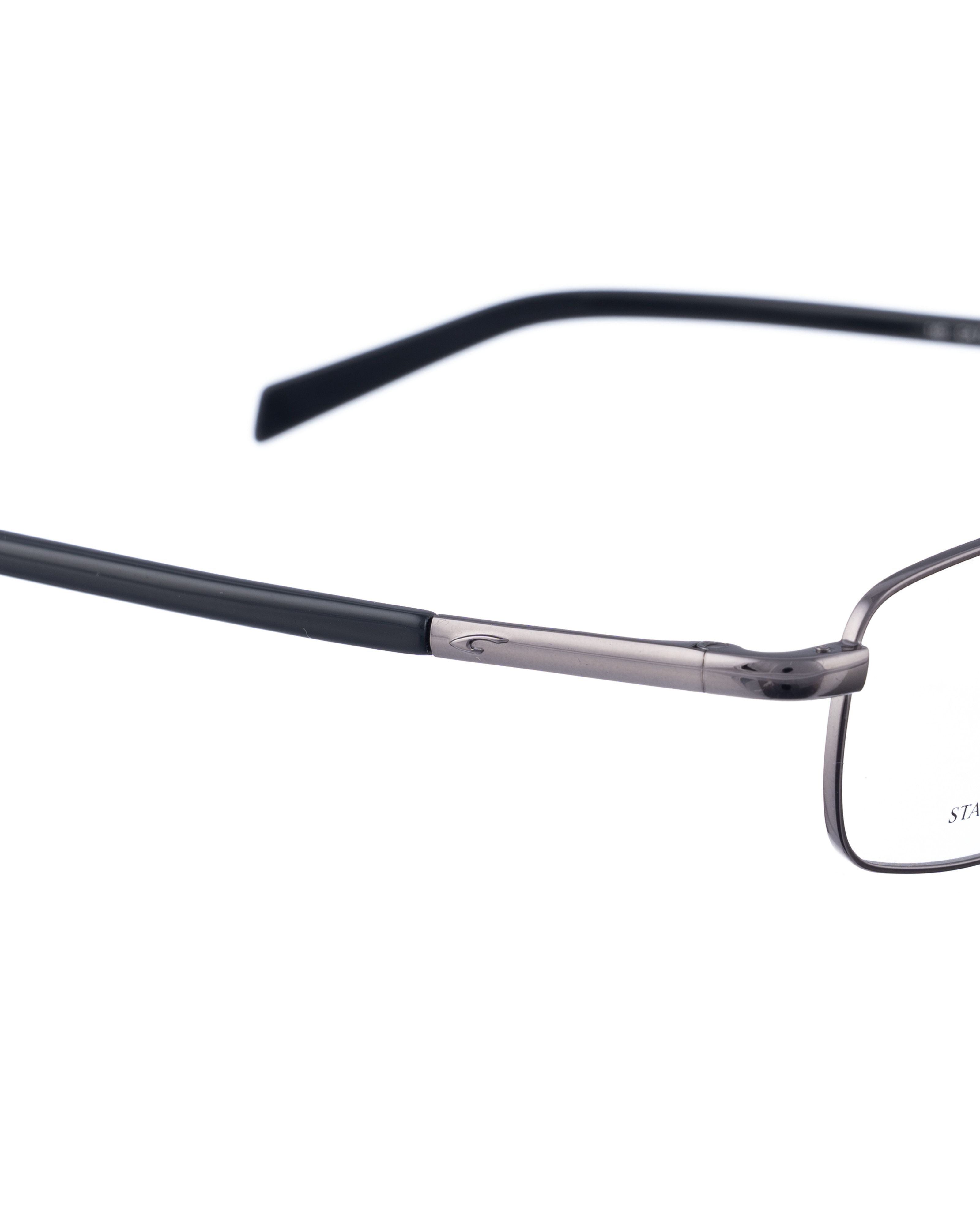 Carrera Carrera 00s Rectangular Chrome Dark Silver Glasses Size ONE SIZE - 3 Thumbnail