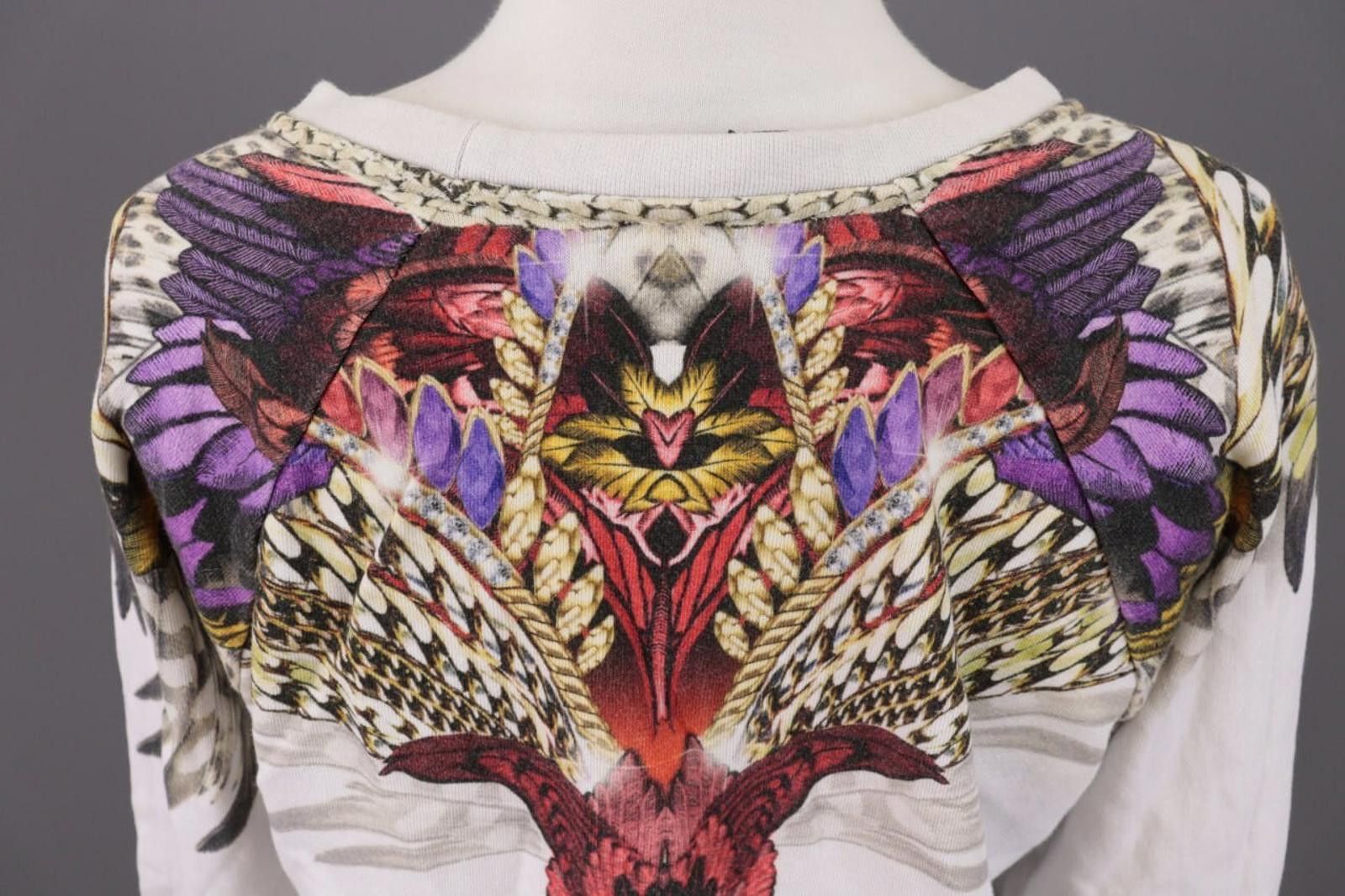 Just Cavalli Just Cavalli Multicolor Lagenlook Sweater Size 40 / M Size M / US 6-8 / IT 42-44 - 11 Thumbnail