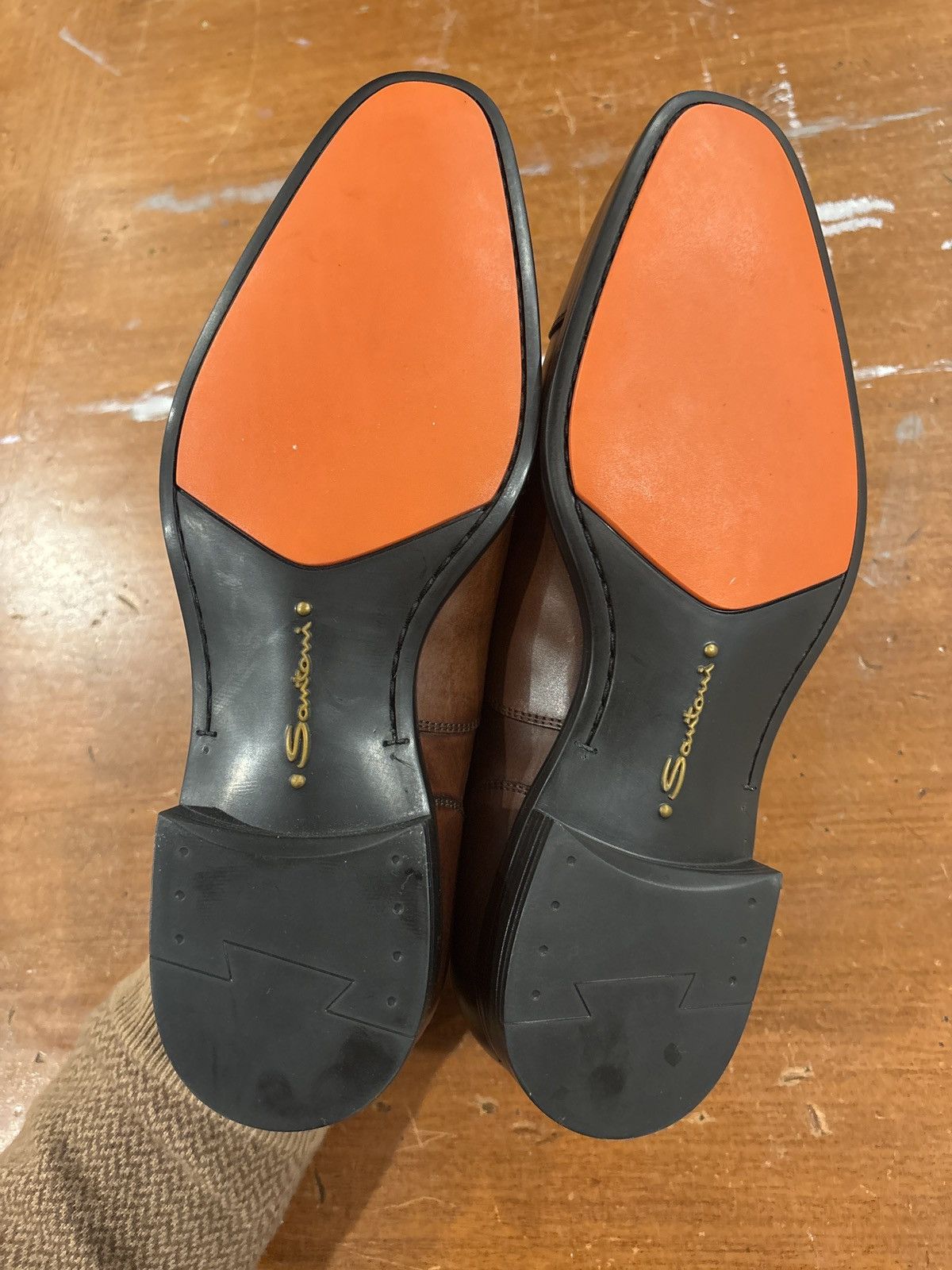 Santoni Oxford Size US 7.5 / EU 40-41 - 5 Thumbnail