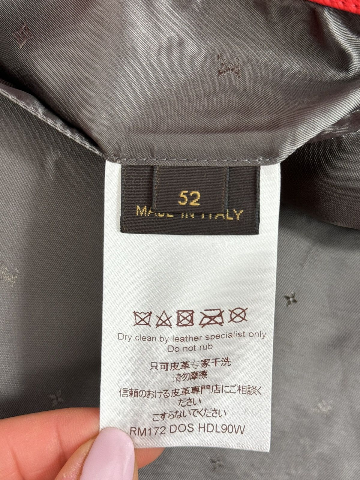 Louis Vuitton LOUIS VUITTON X SUPREME KIM JONES 2017 LEATHER JACKET (RARE) Size US L / EU 52-54 / 3 - 11 Thumbnail