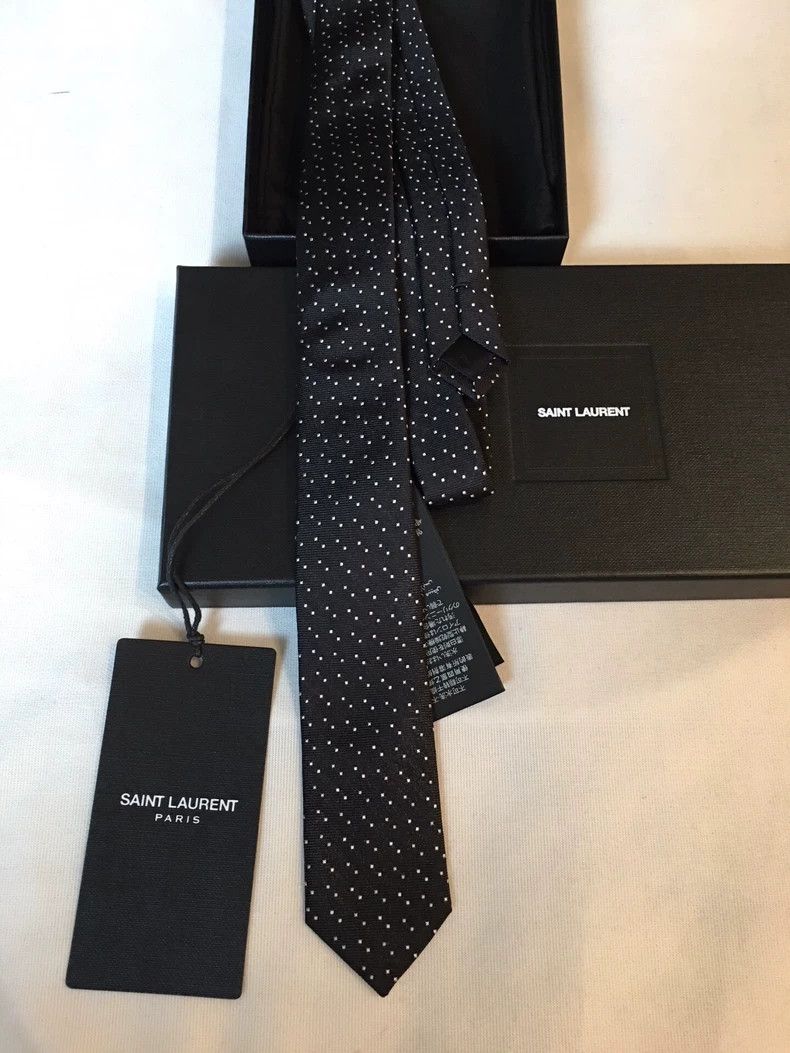 Saint Laruent Little polka-dot tie 2502-Nextarrow