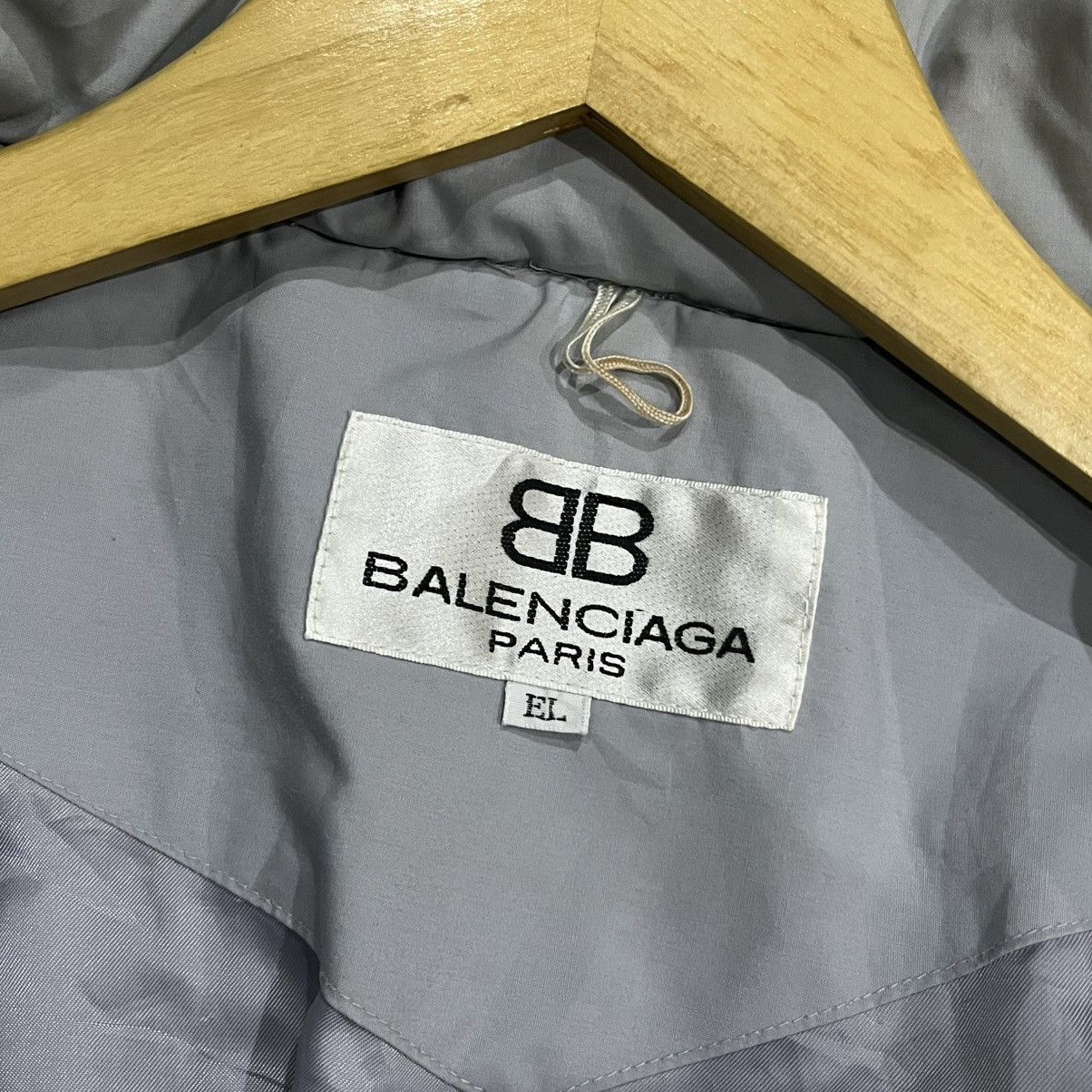 Balenciaga Vintage Balenciaga Parka Jacket Hidden Hoodie Size US L / EU 52-54 / 3 - 7 Thumbnail