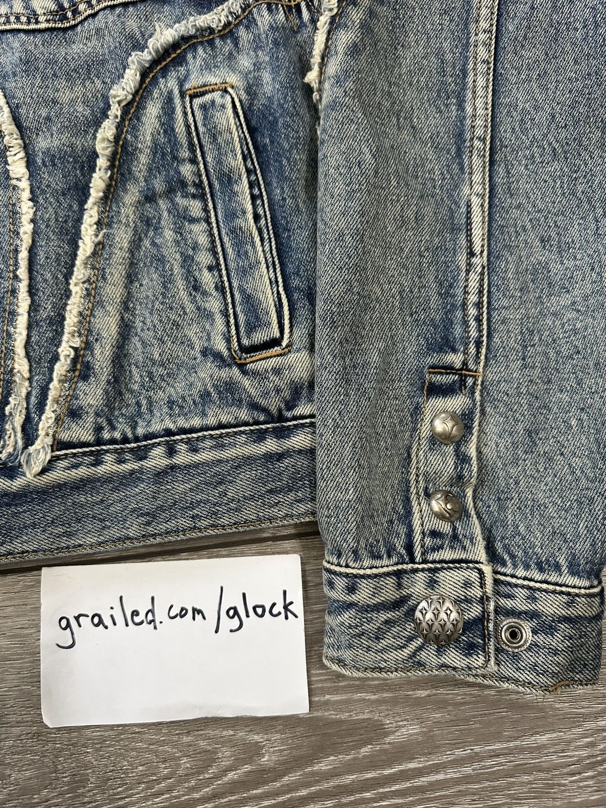 Thug Club Thug Club Tribal Denim Jacket Size Large 3 Size US L / EU 52-54 / 3 - 5 Thumbnail