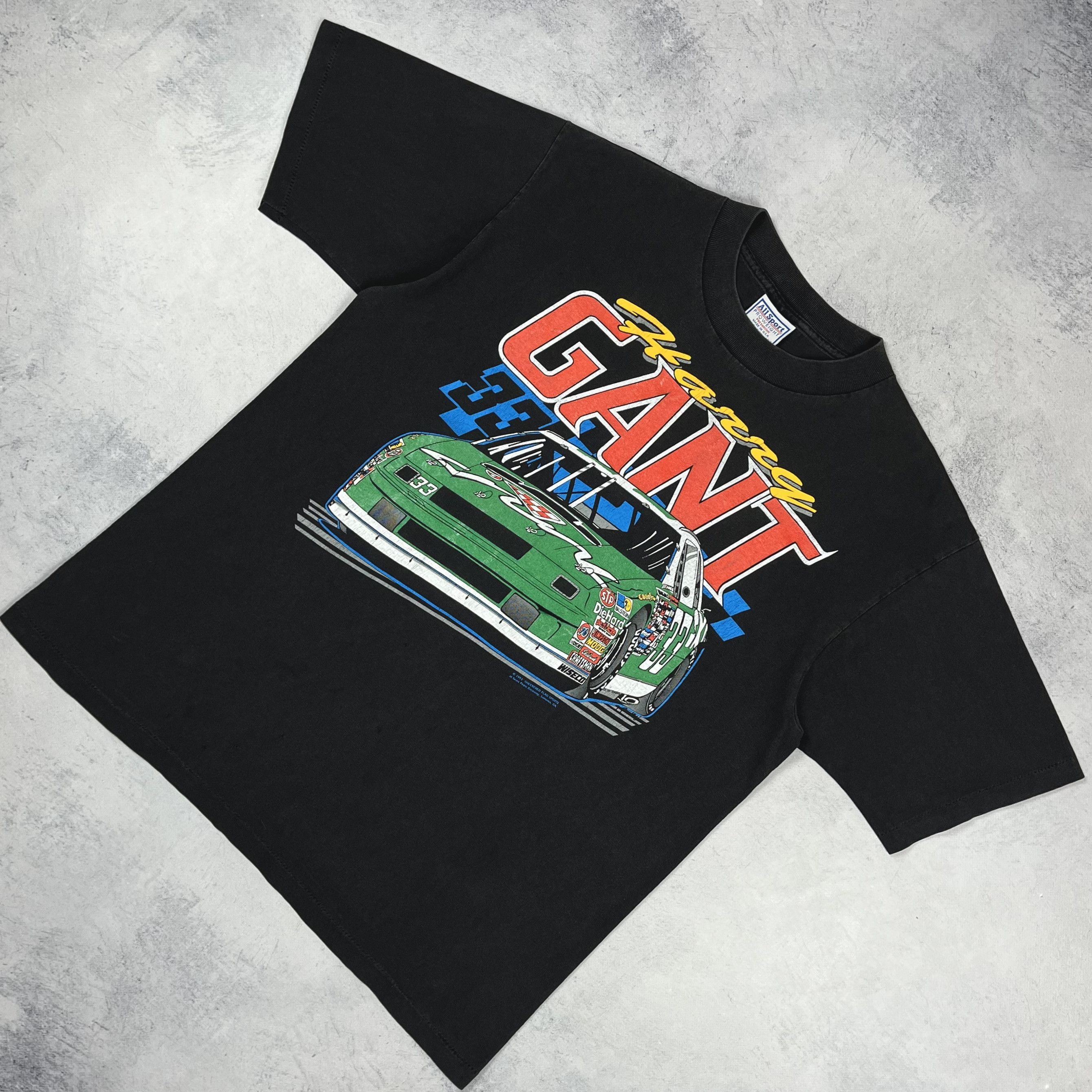NASCAR Vintage Harry Gant NASCAR Racing T Shirt 1993 Size US L / EU 52-54 / 3 - 1 Thumbnail
