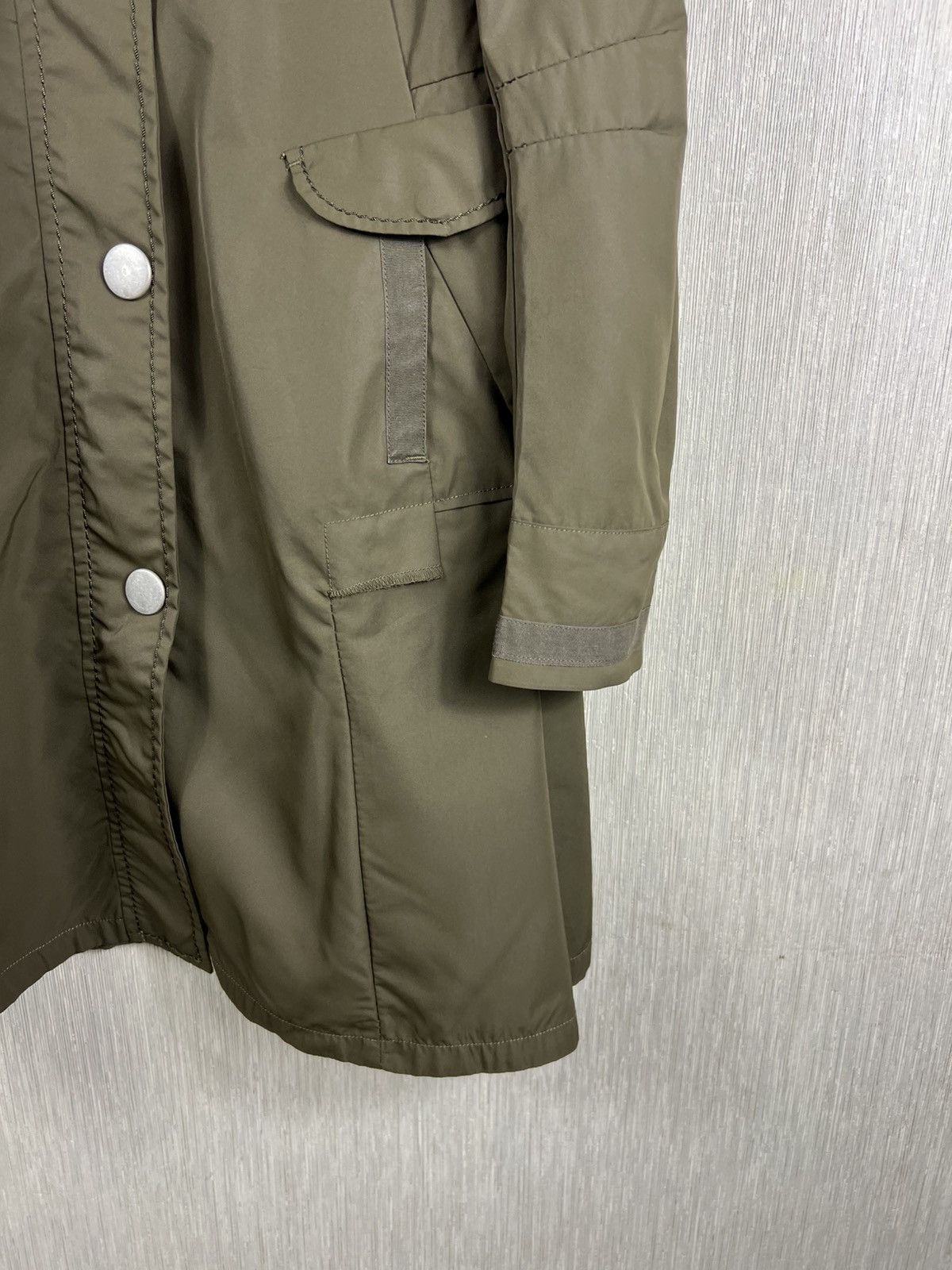 Marithe + Francois Girbaud Marithe+ Francois Girbaud parka long coat jacket avant garde Size XS / US 0-2 / IT 36-38 - 6 Thumbnail