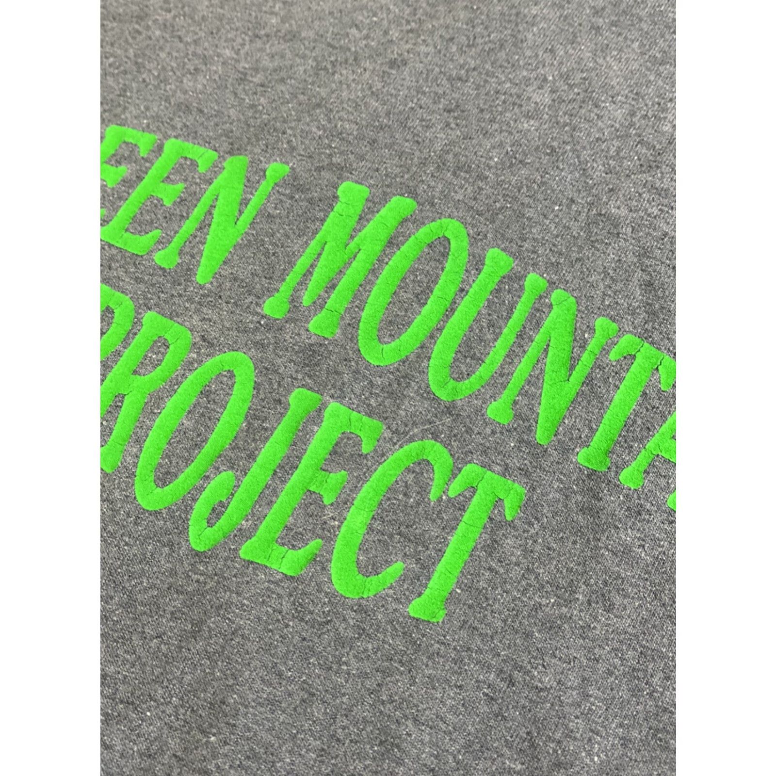 Y/Project VINTAGE Mens L Gray Short Sleeve T-Shirt Green Mountain Project Vermont VT L Crew Neck Cotton Blend Size US L / EU 52-54 / 3 - 3 Thumbnail