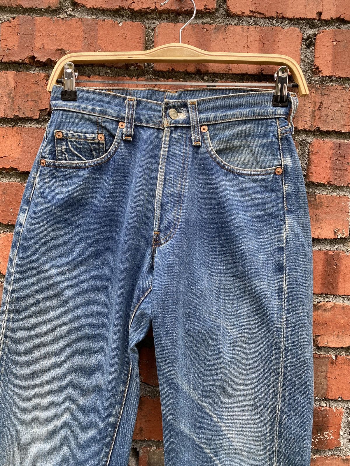Levi's Vintage Clothing W27x32.5 Vintage levi's 501 redline big E made in USA Size 27" / US 4 / IT 40 - 6 Thumbnail