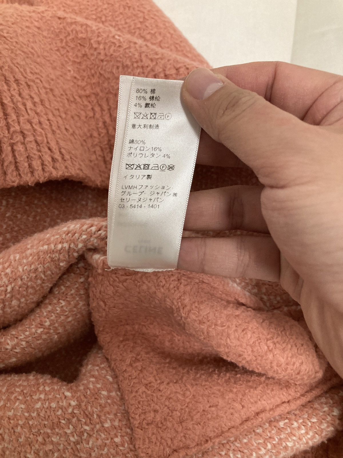 Celine CELINE BY HEDI SLIMANE 22SS RUNWAY PIECE ARTIST BAJA SWEATER Size US M / EU 48-50 / 2 - 10 Thumbnail