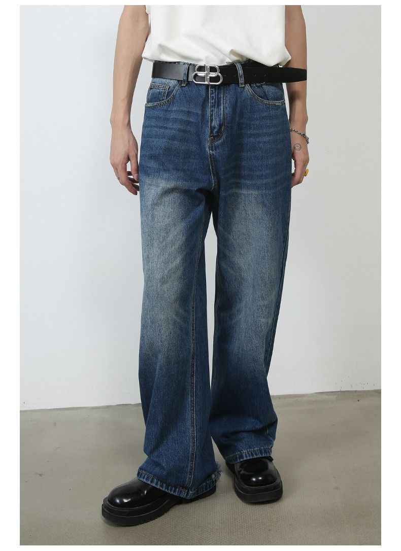 Japanese Brand Retro hiphop high street ripped jeans men Size US 34 / EU 50 - 5 Thumbnail