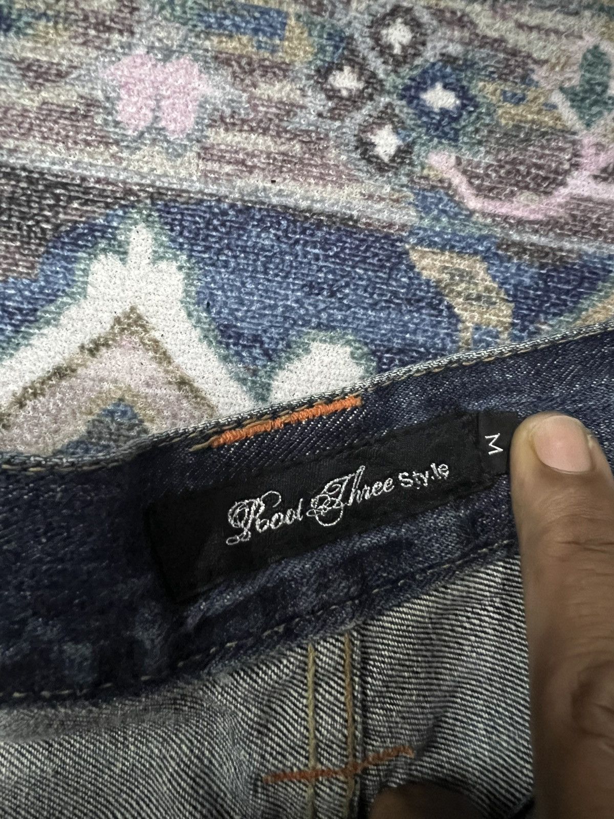Japanese Brand FLARED💥ROOT TREE STYLE DISTRESSED DENIM PANT Size US 30 / EU 46 - 7 Thumbnail