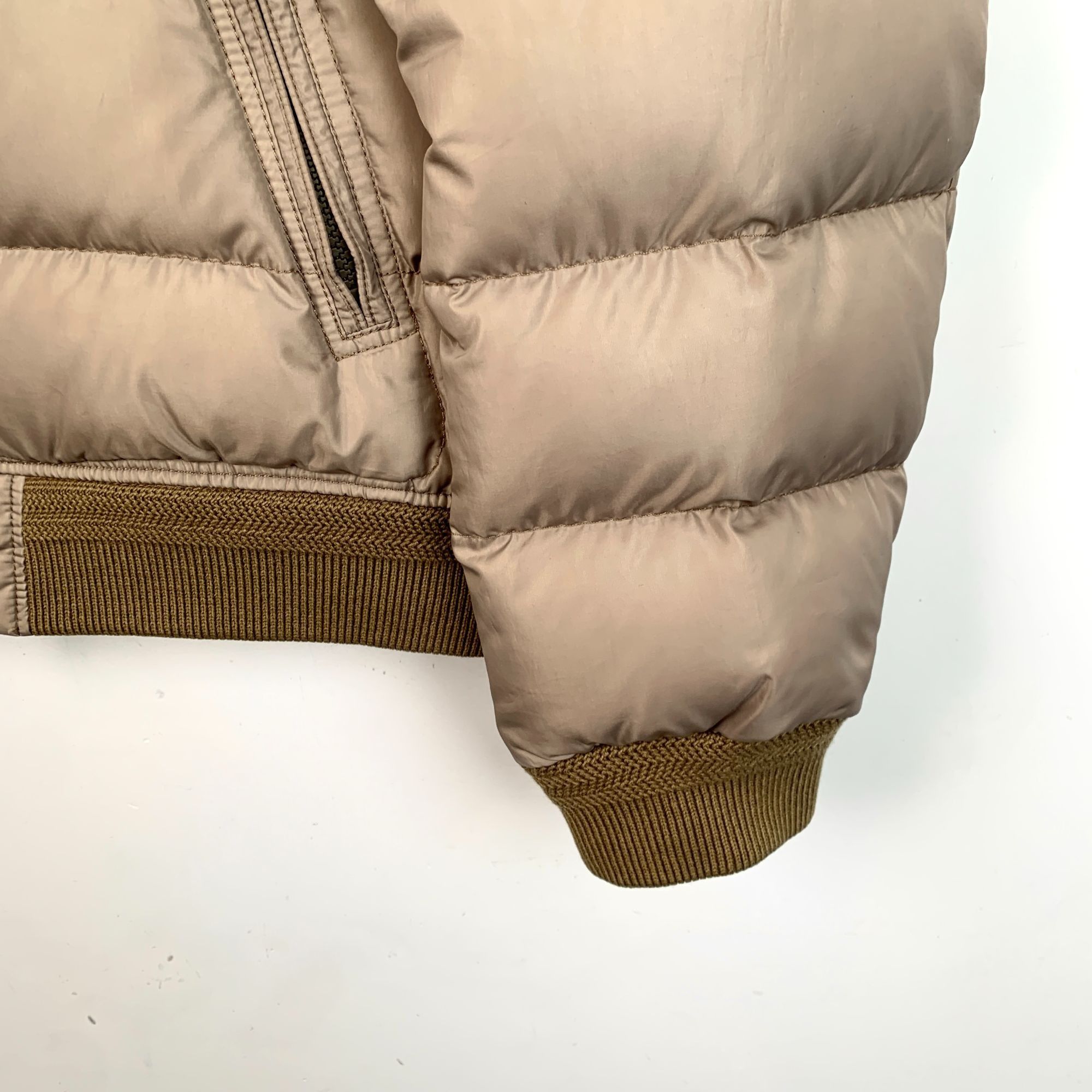Burberry Burberry Brit Puffer Jacket XL Taupe Down Filled Quilted Coa Size US M / EU 48-50 / 2 - 4 Thumbnail