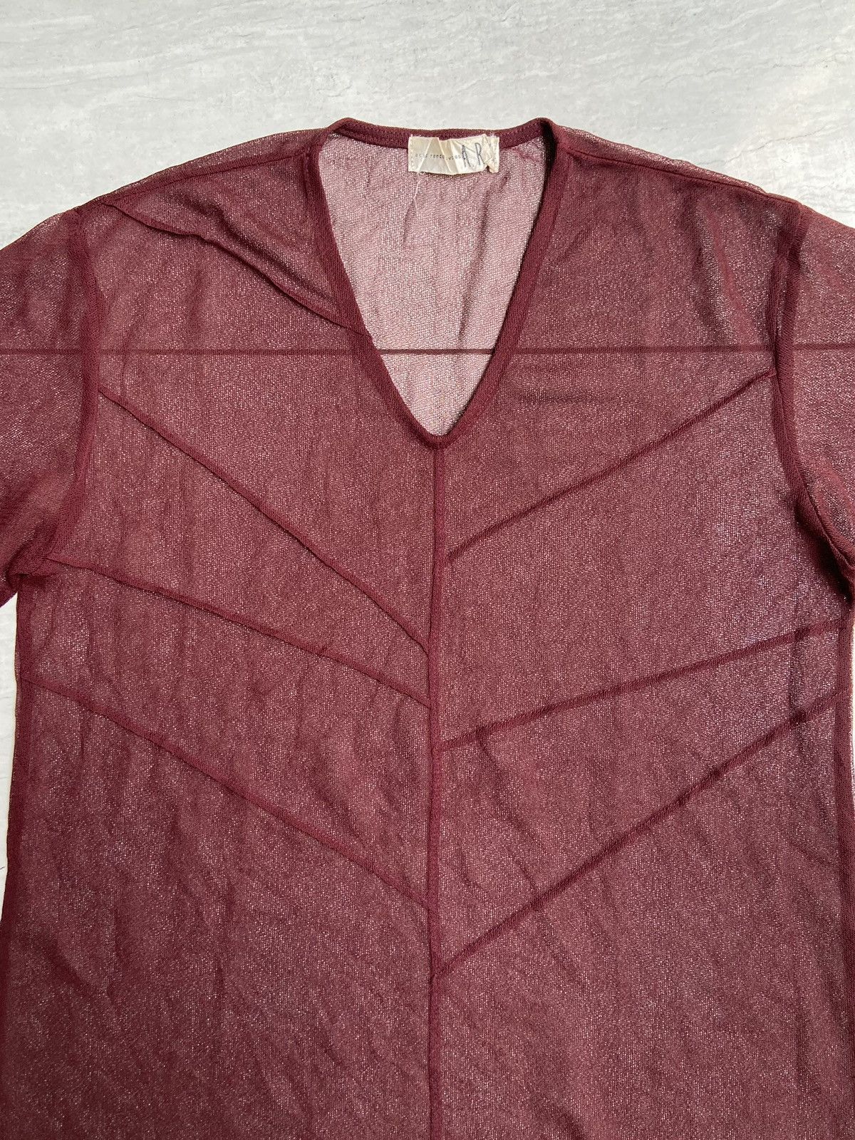 Designer × Japanese Brand Acid Rende Vous Mesh T-Shirt Size US XS / EU 42 / 0 - 8 Thumbnail