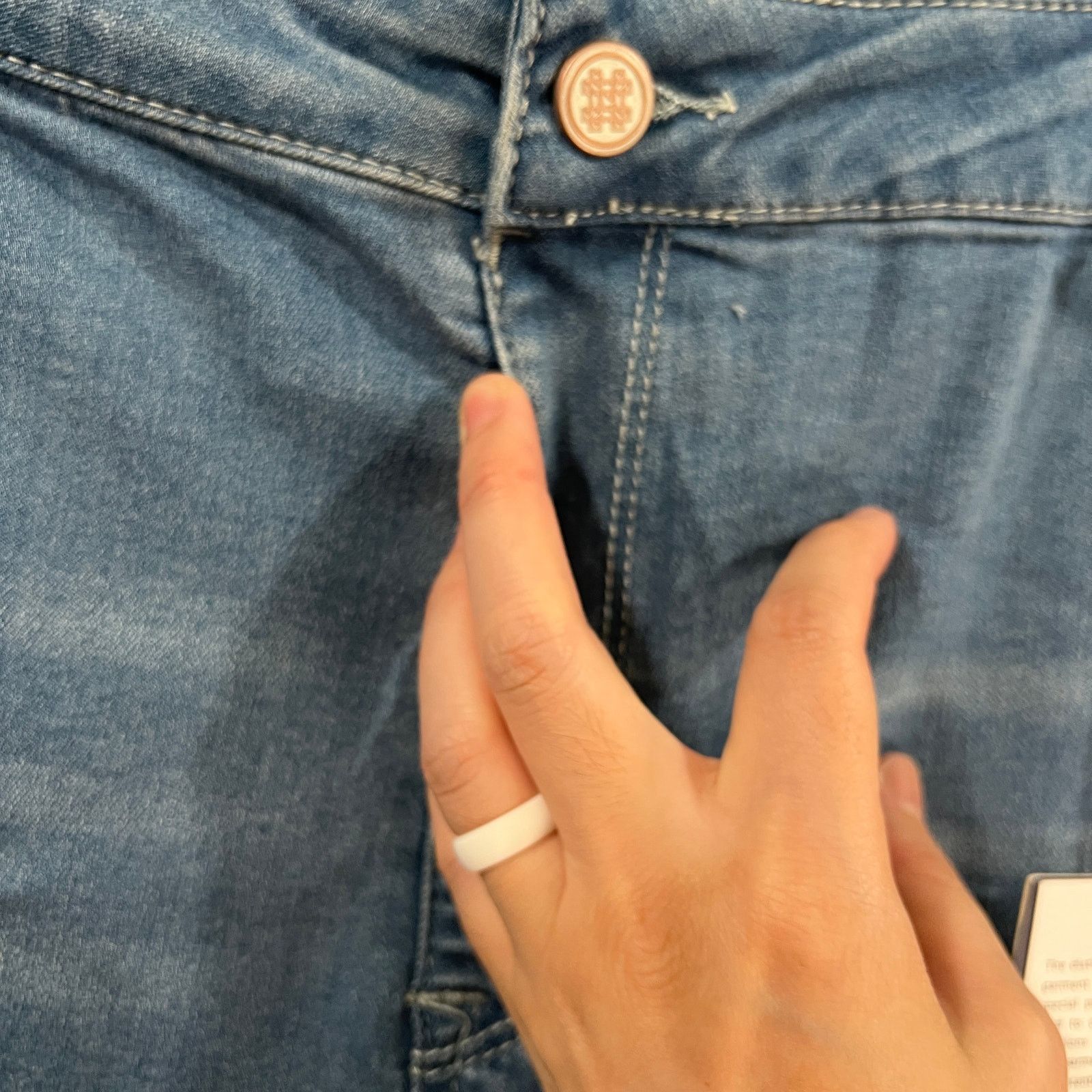 Other Laurie Felt Silky Denim The Easy Skinny Jeans - Indigo Light Size 42" / US 20 - 16 Thumbnail